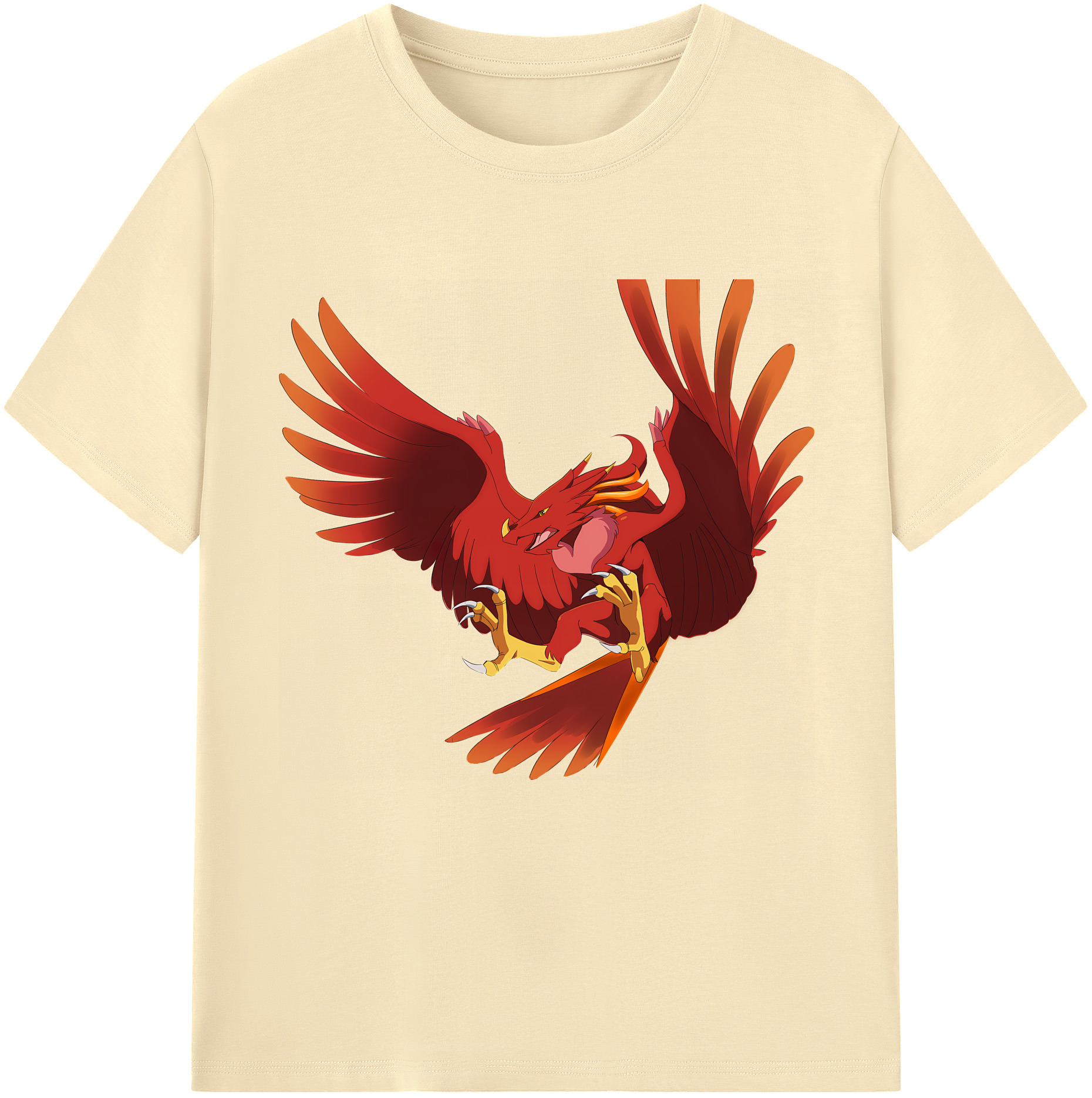 （画像用） Digimon デジタルモンスター/デジモン 綿100％半袖Tシャツ（フロントプリント）