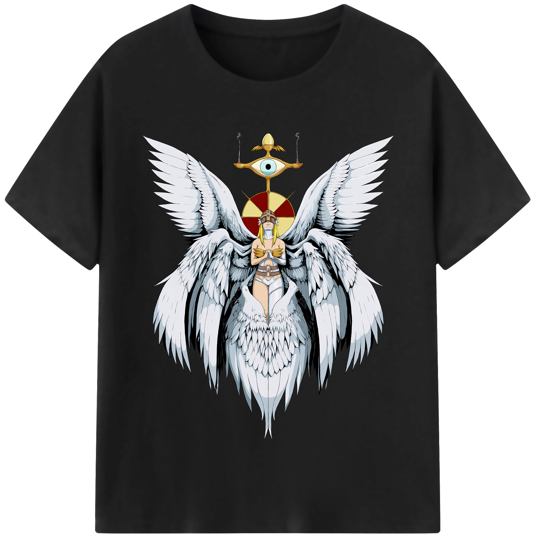 （画像用） Digimon デジタルモンスター/デジモン 綿100％半袖Tシャツ（フロントプリント）