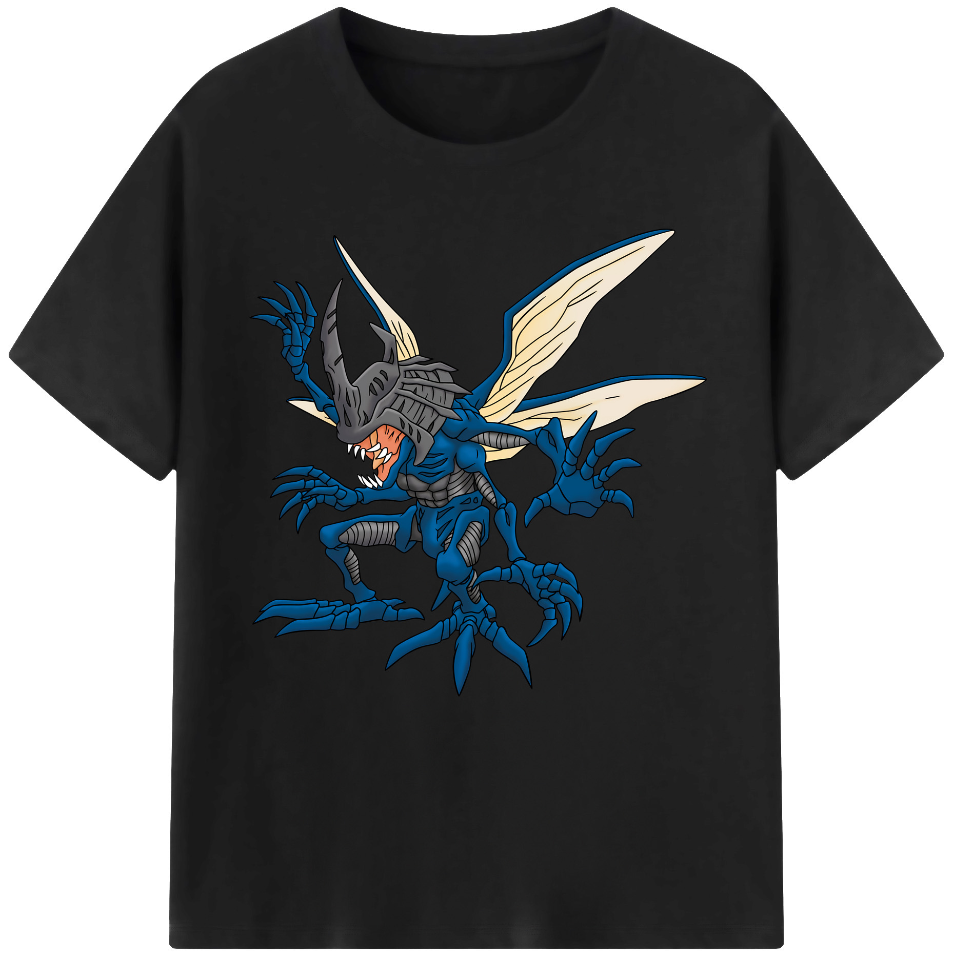 （画像用） Digimon デジタルモンスター/デジモン 綿100％半袖Tシャツ（フロントプリント）
