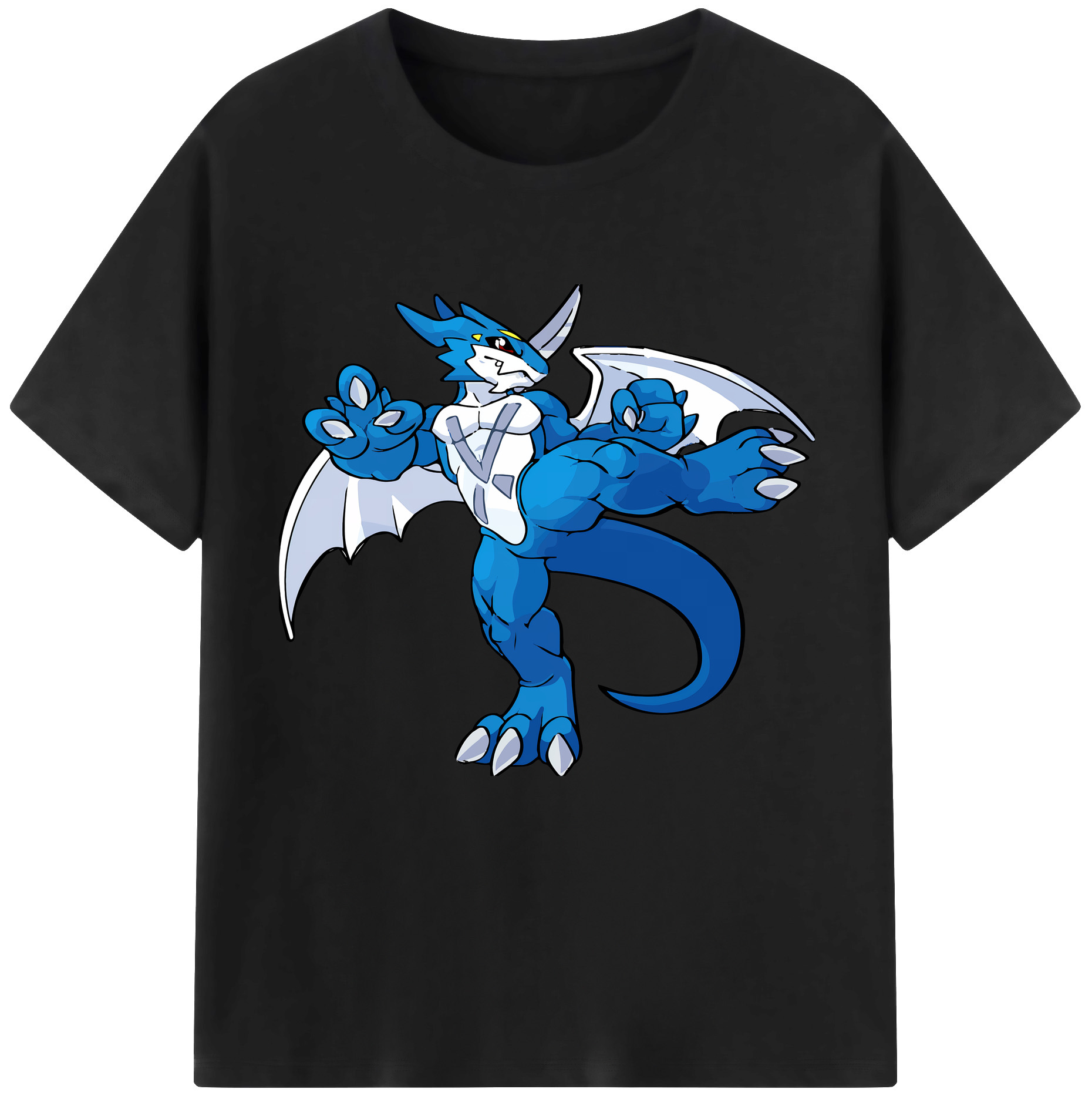 （画像用） Digimon デジタルモンスター/デジモン 綿100％半袖Tシャツ（フロントプリント）