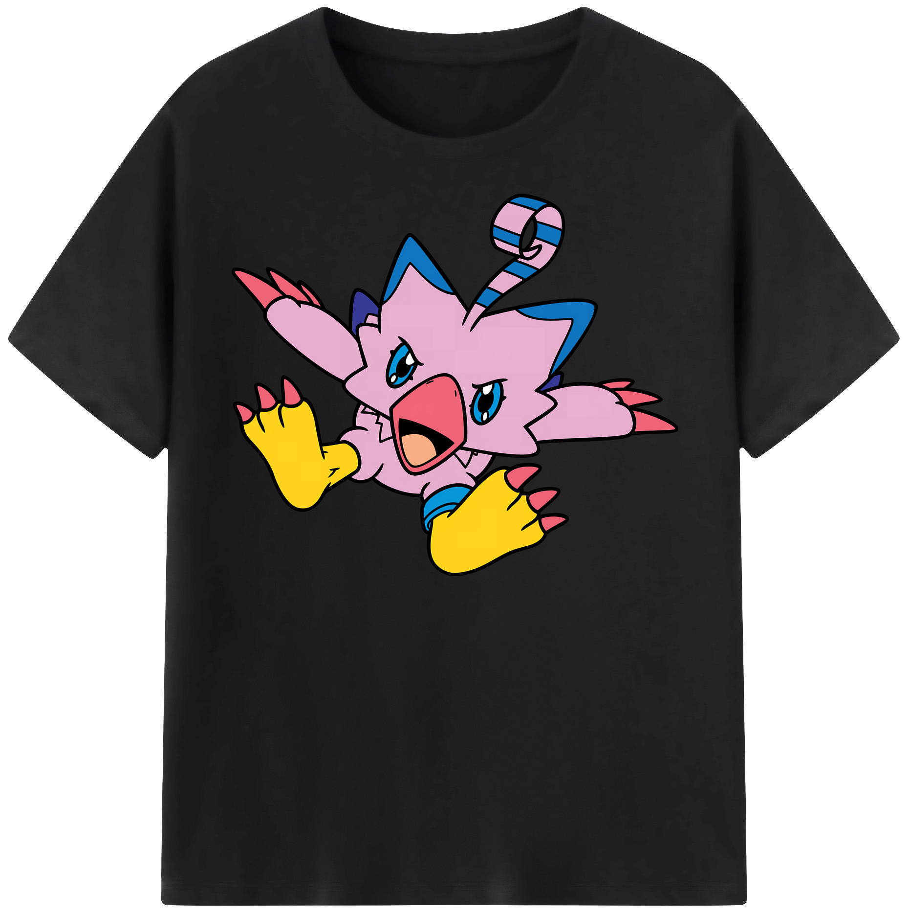 （画像用） Digimon デジタルモンスター/デジモン 綿100％半袖Tシャツ（フロントプリント）