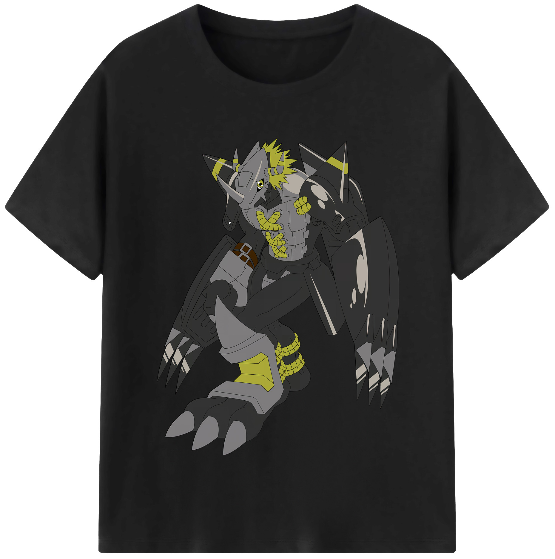 （画像用） Digimon デジタルモンスター/デジモン 綿100％半袖Tシャツ（フロントプリント）