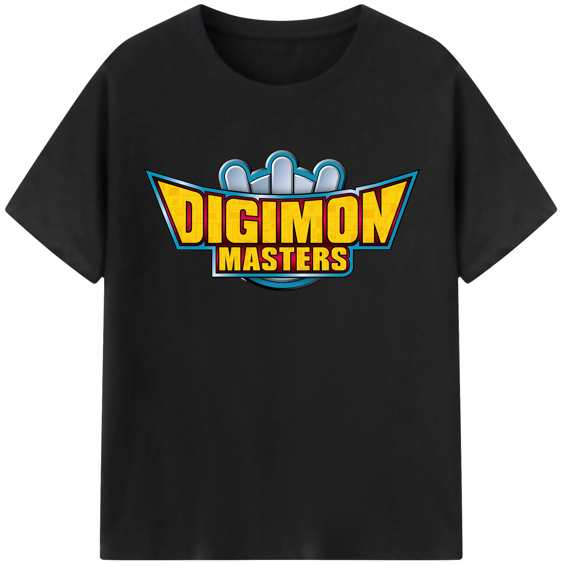 （画像用） Digimon デジタルモンスター/デジモン 綿100％半袖Tシャツ（フロントプリント）