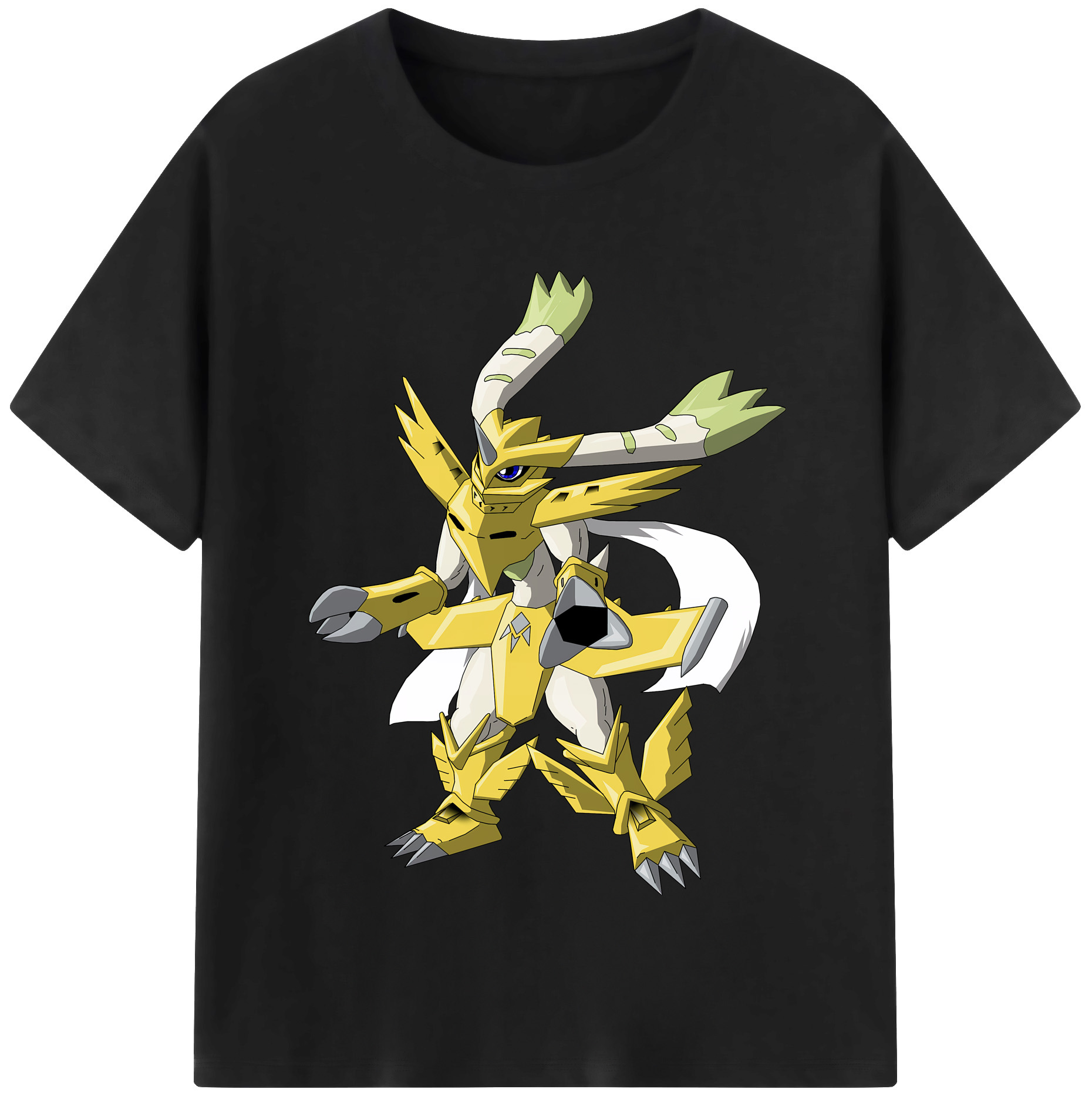 （画像用） Digimon デジタルモンスター/デジモン 綿100％半袖Tシャツ（フロントプリント）