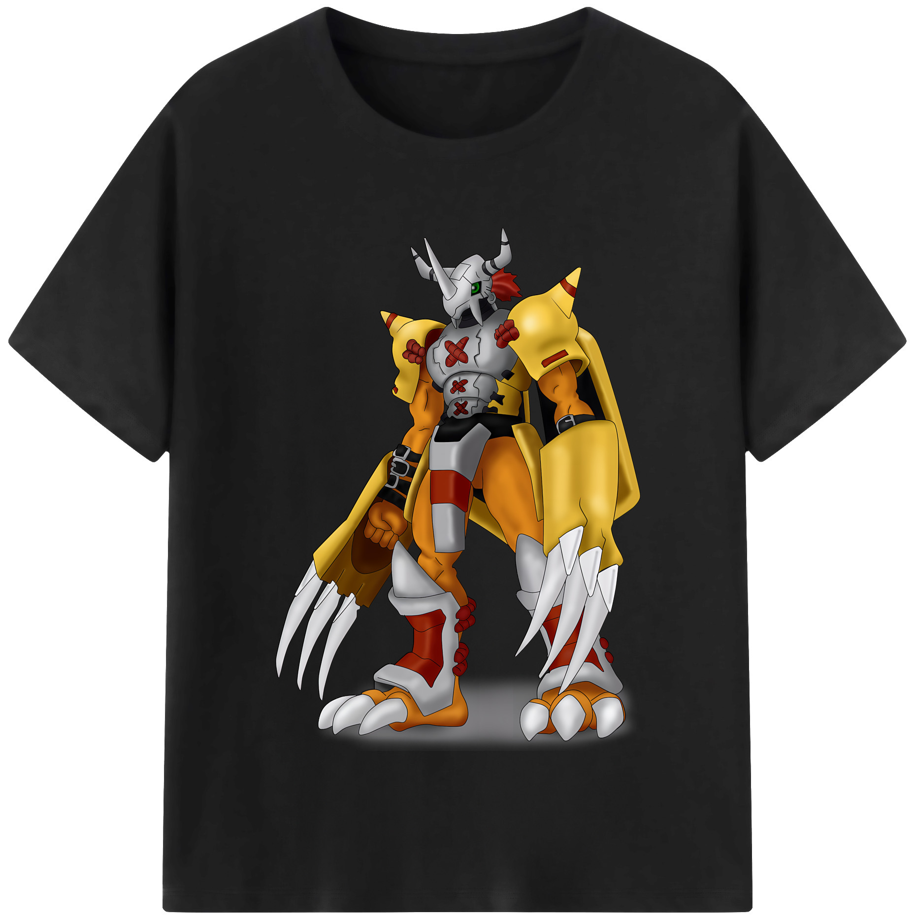 （画像用） Digimon デジタルモンスター/デジモン 綿100％半袖Tシャツ（フロントプリント）