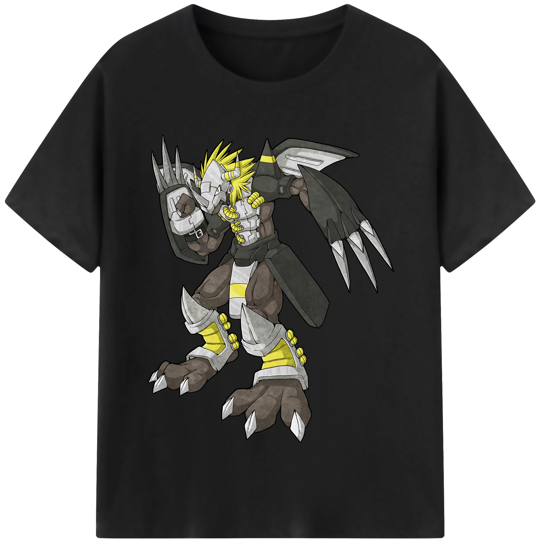 （画像用） Digimon デジタルモンスター/デジモン 綿100％半袖Tシャツ（フロントプリント）