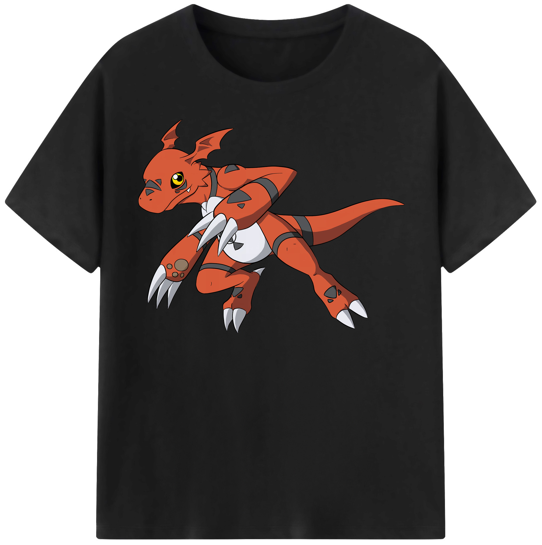 （画像用） Digimon デジタルモンスター/デジモン 綿100％半袖Tシャツ（フロントプリント）