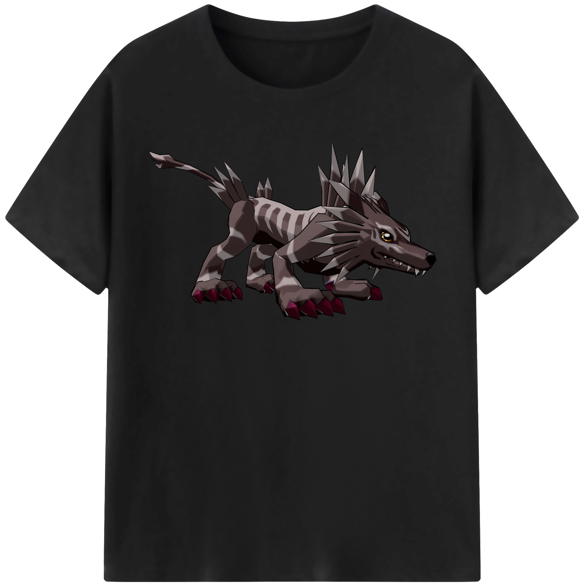 （画像用） Digimon デジタルモンスター/デジモン 綿100％半袖Tシャツ（フロントプリント）