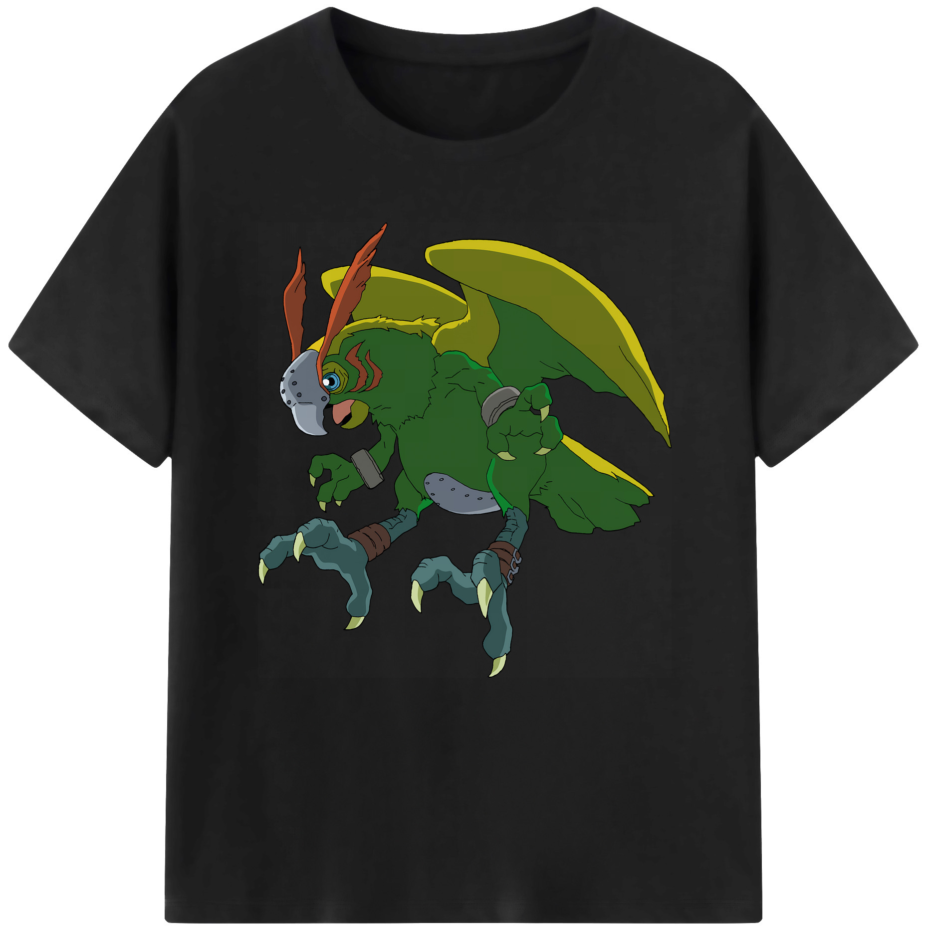 （画像用） Digimon デジタルモンスター/デジモン 綿100％半袖Tシャツ（フロントプリント）