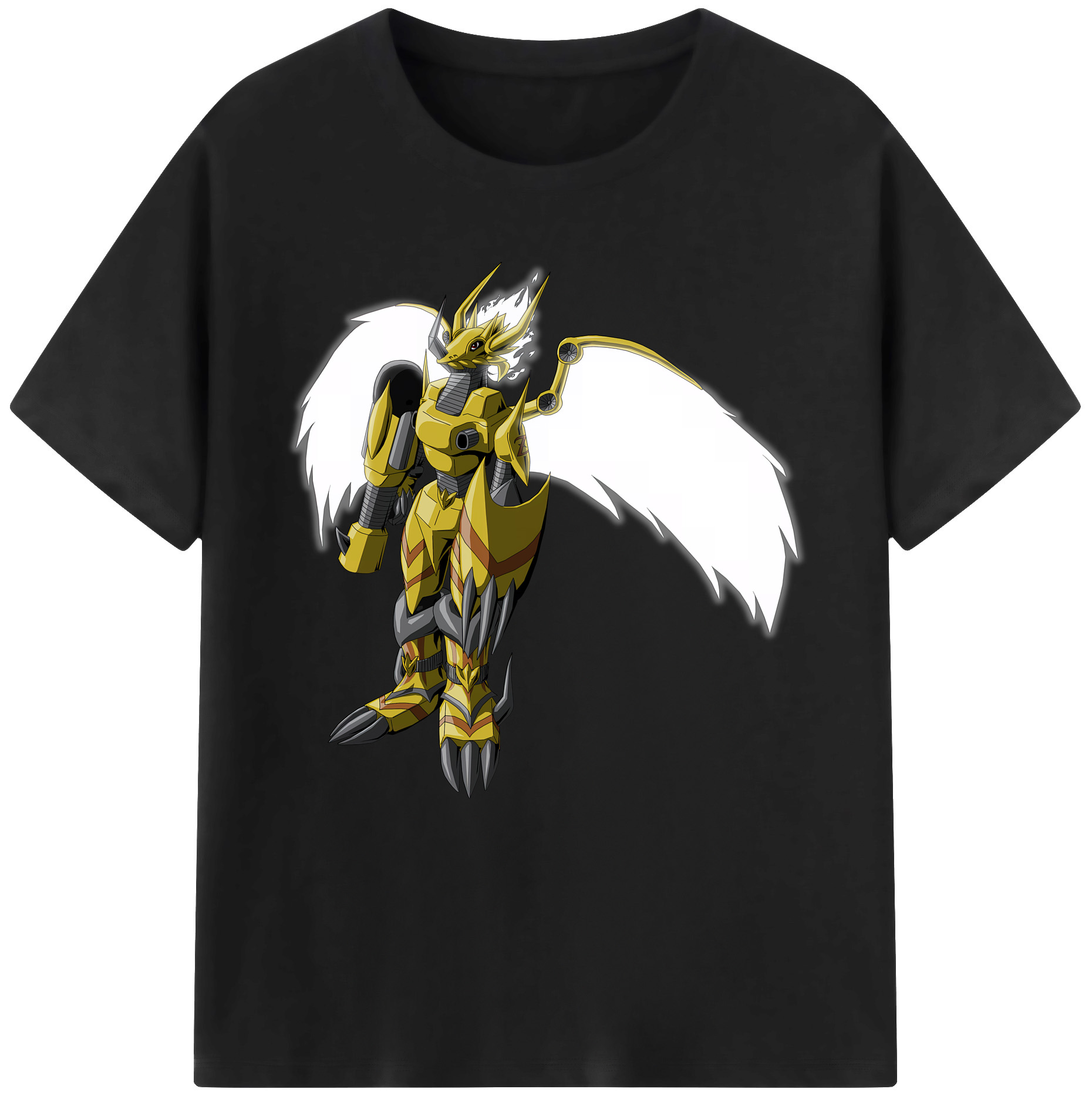 （画像用） Digimon デジタルモンスター/デジモン 綿100％半袖Tシャツ（フロントプリント）