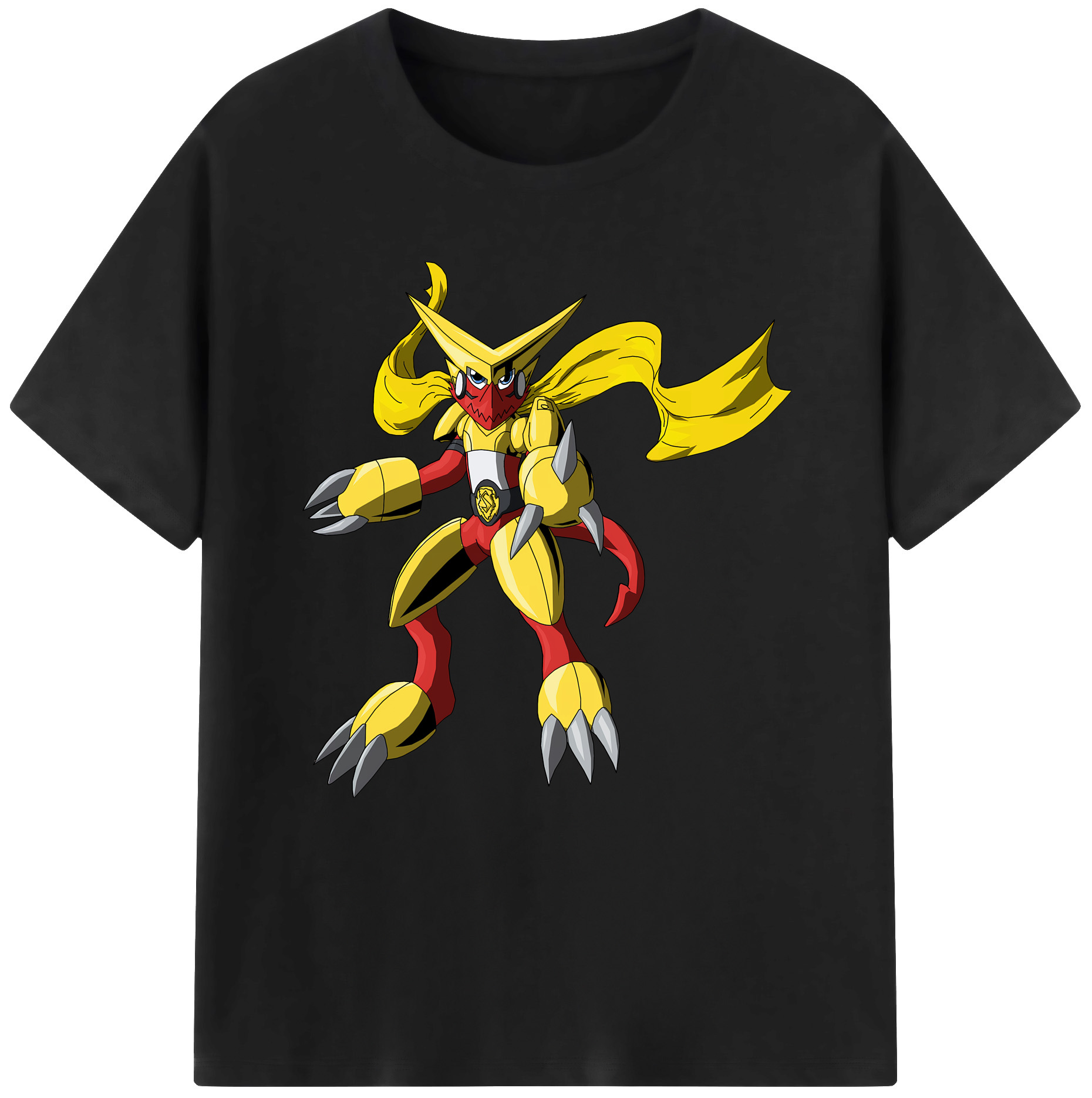 （画像用） Digimon デジタルモンスター/デジモン 綿100％半袖Tシャツ（フロントプリント）