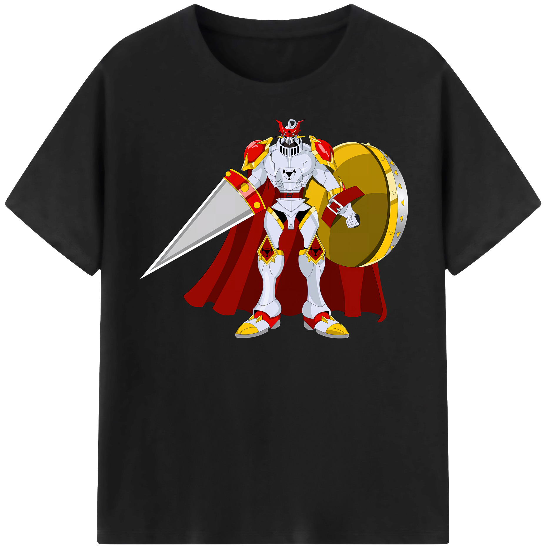 （画像用） Digimon デジタルモンスター/デジモン 綿100％半袖Tシャツ（フロントプリント）