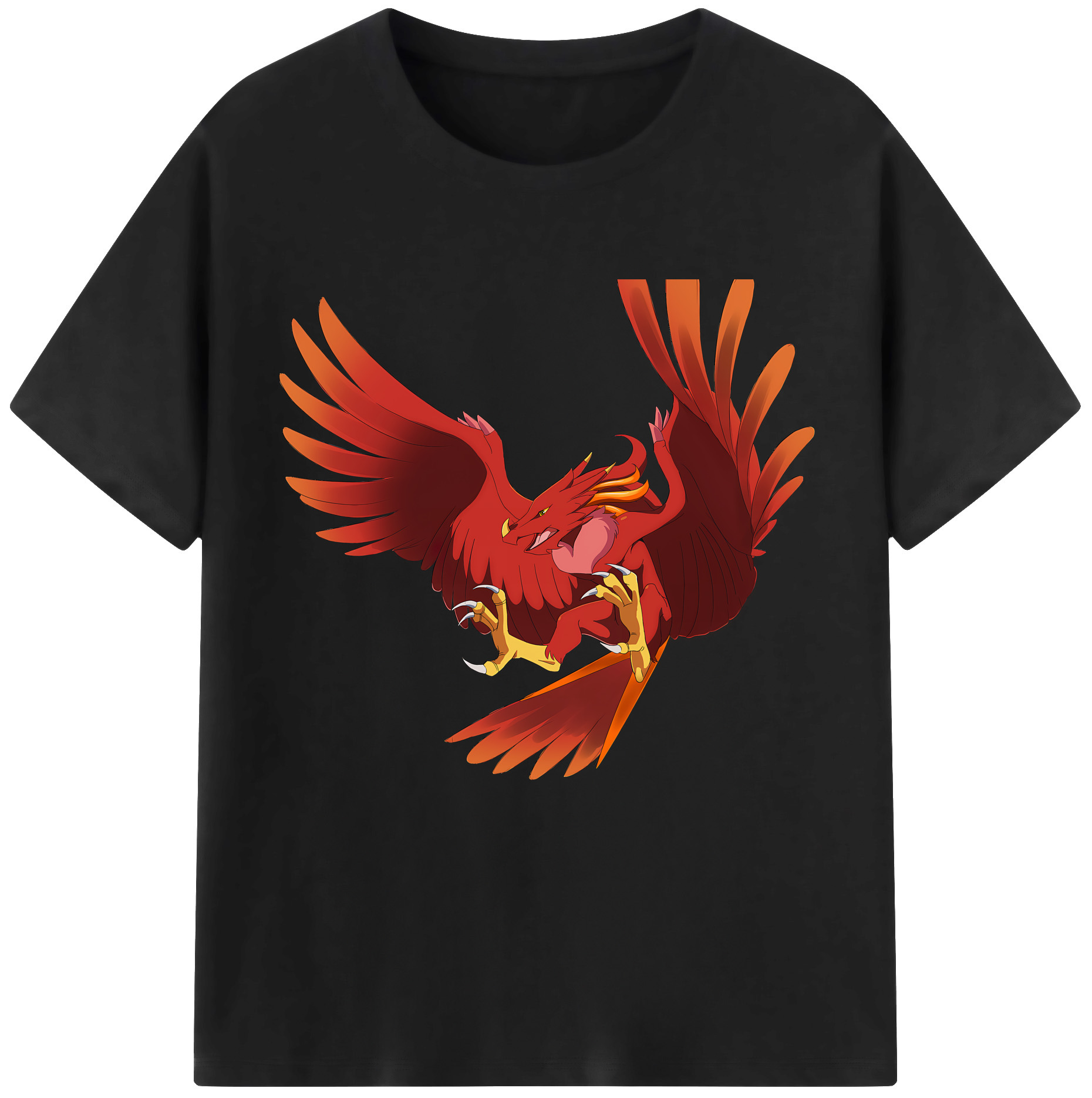 （画像用） Digimon デジタルモンスター/デジモン 綿100％半袖Tシャツ（フロントプリント）