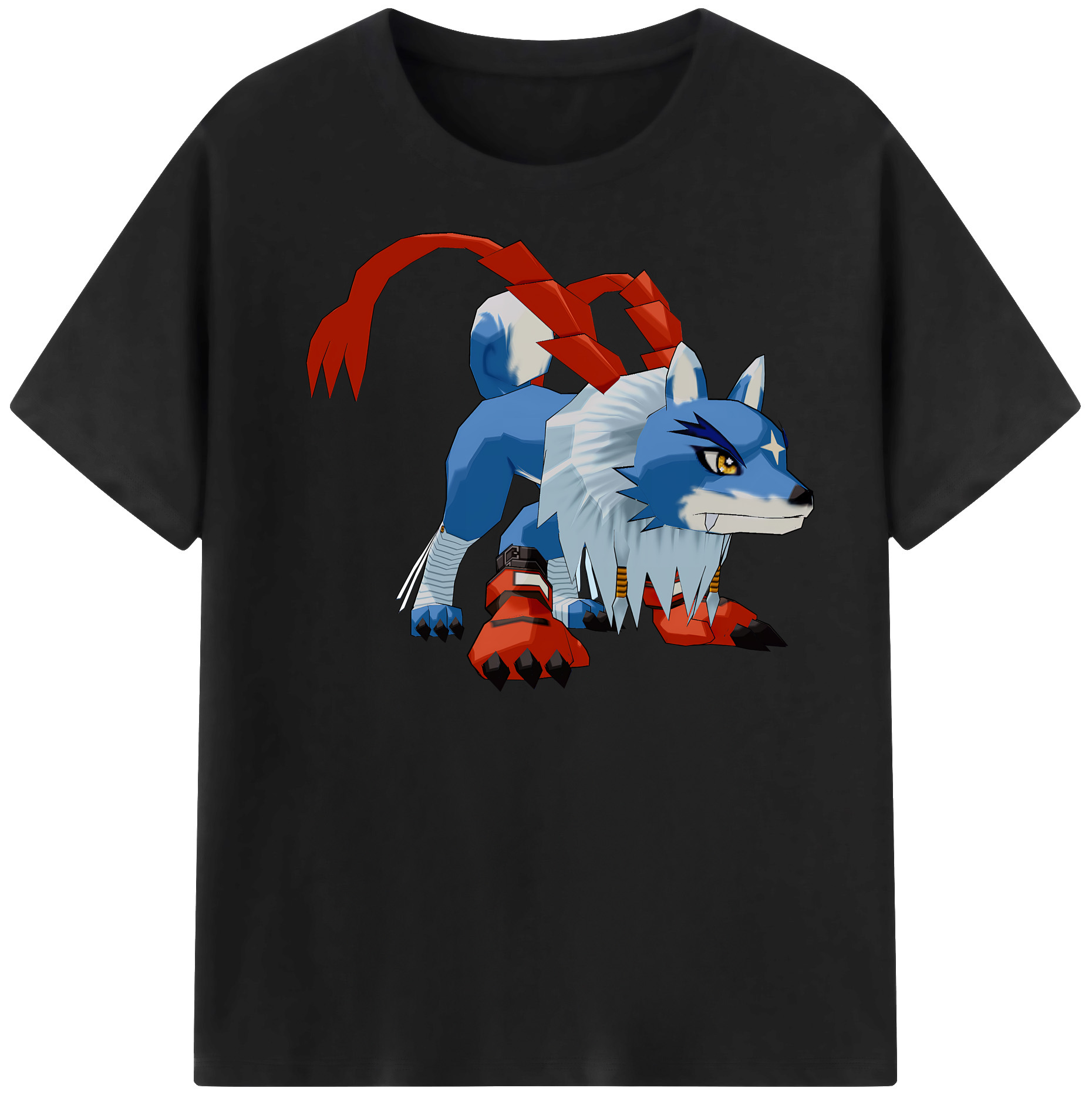 （画像用） Digimon デジタルモンスター/デジモン 綿100％半袖Tシャツ（フロントプリント）