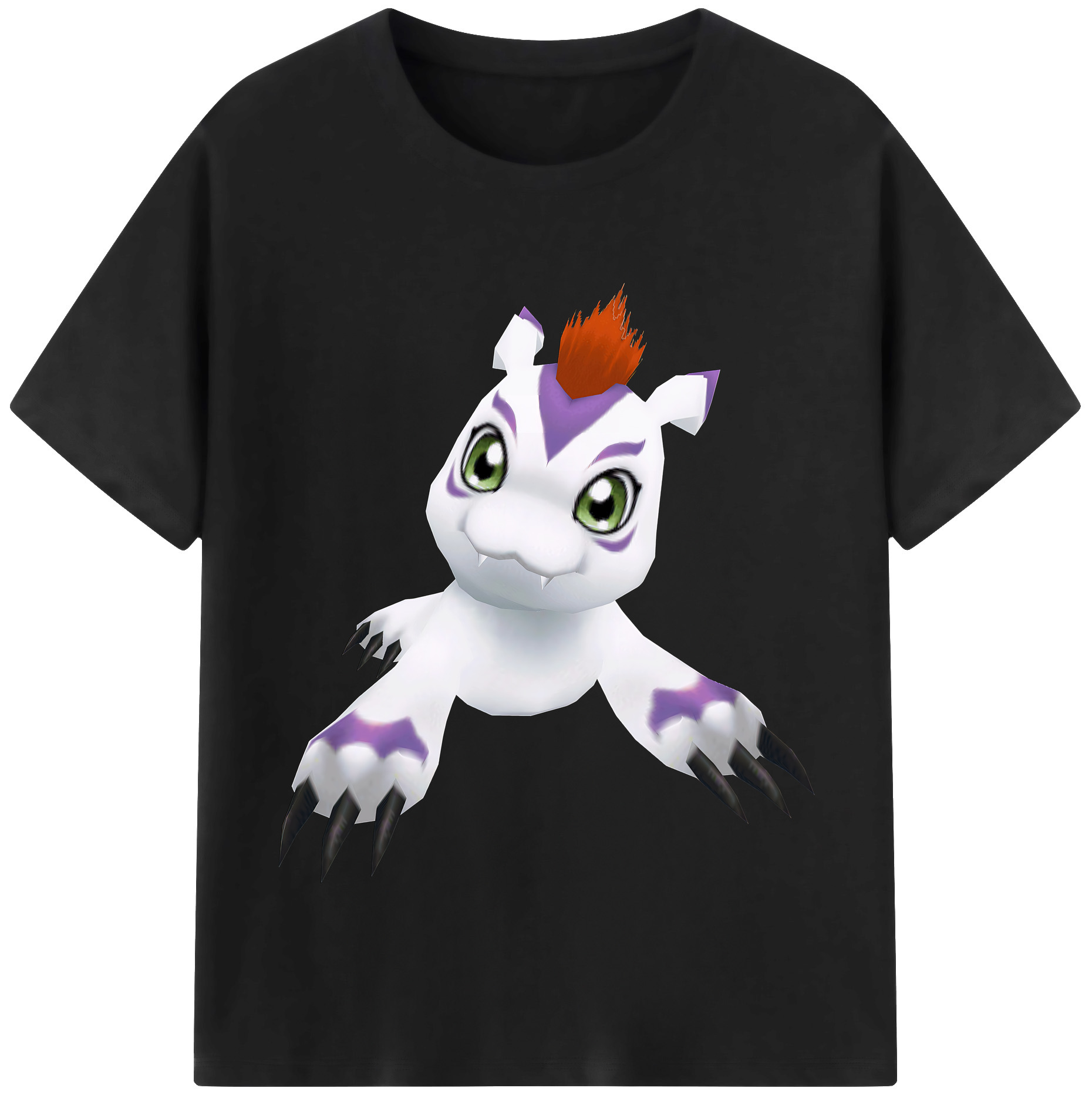 （画像用） Digimon デジタルモンスター/デジモン 綿100％半袖Tシャツ（フロントプリント）