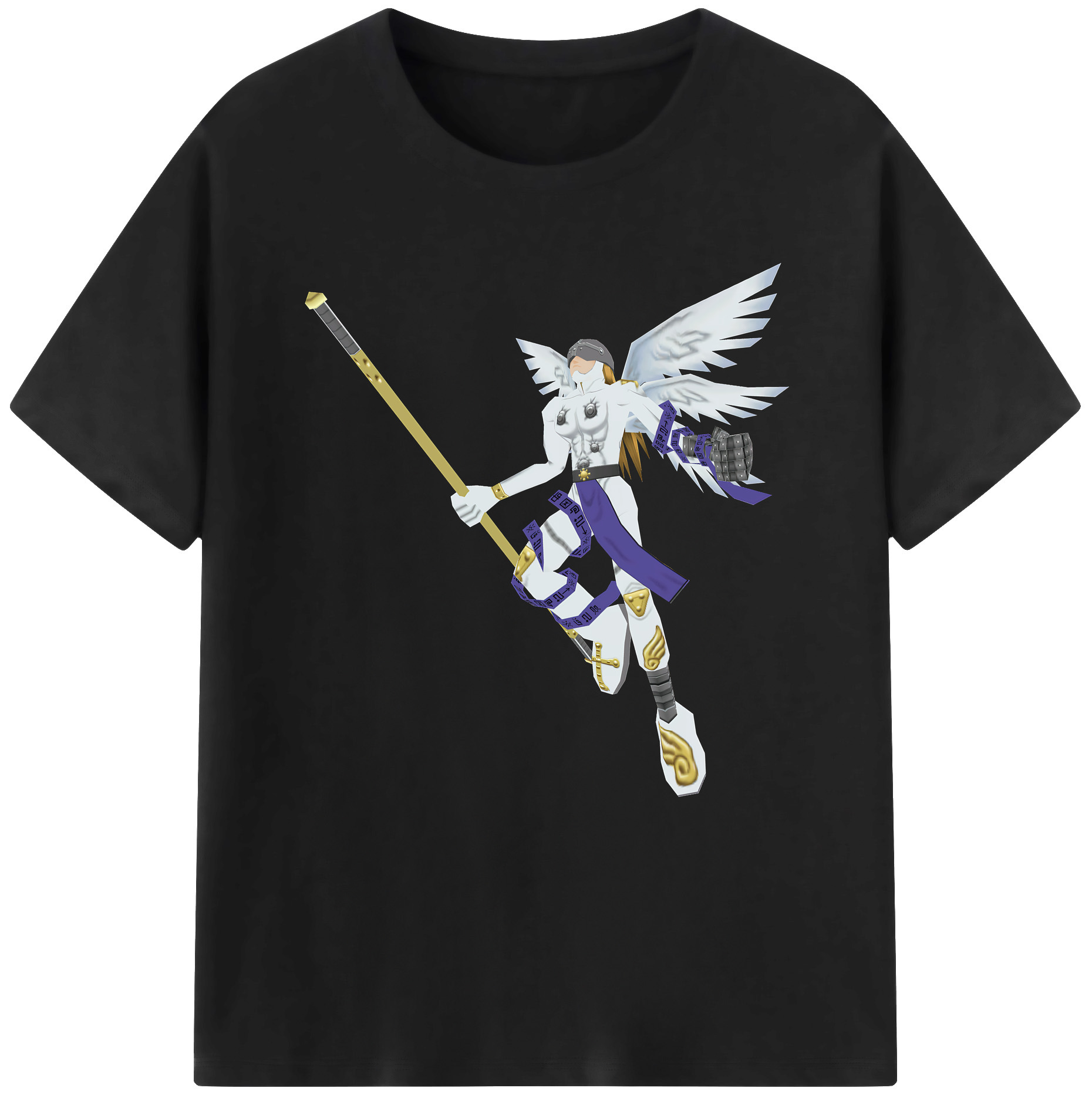 （画像用） Digimon デジタルモンスター/デジモン 綿100％半袖Tシャツ（フロントプリント）