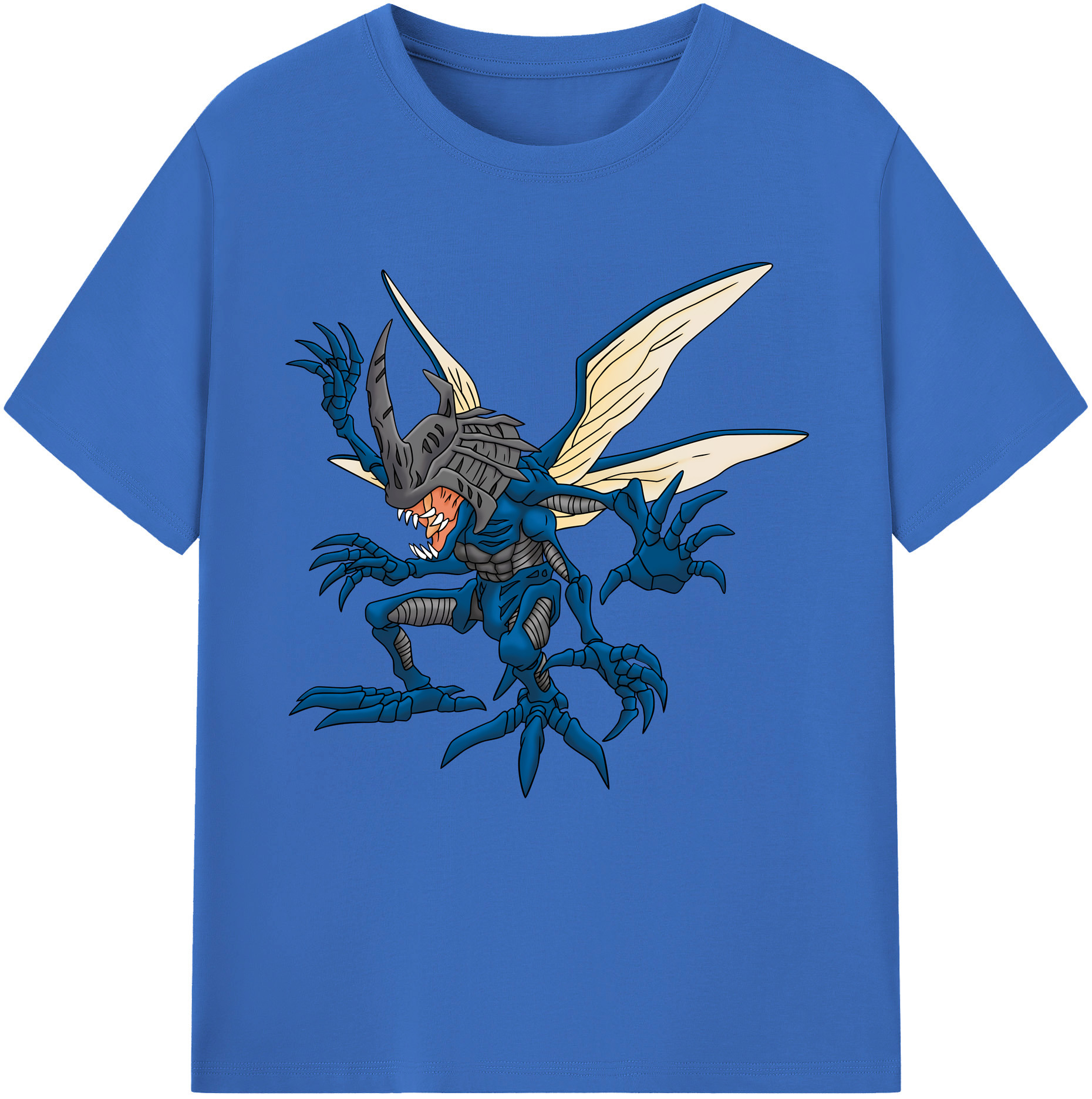 （画像用） Digimon デジタルモンスター/デジモン 綿100％半袖Tシャツ（フロントプリント）