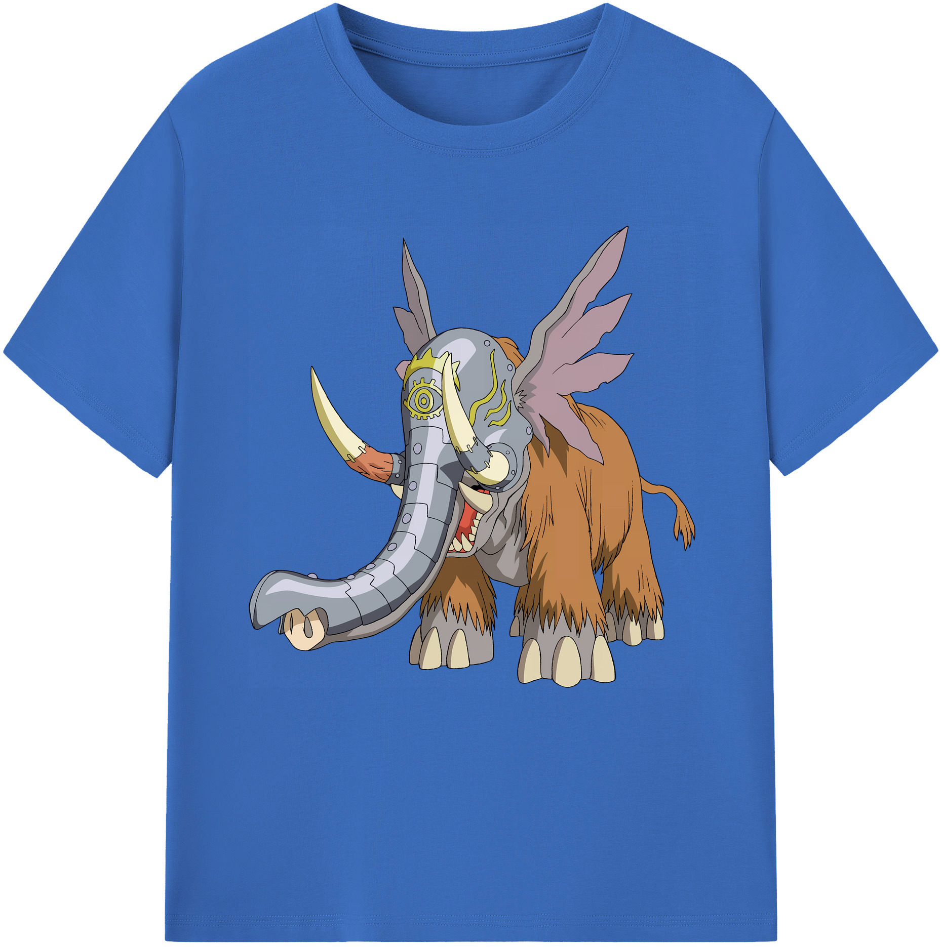 （画像用） Digimon デジタルモンスター/デジモン 綿100％半袖Tシャツ（フロントプリント）