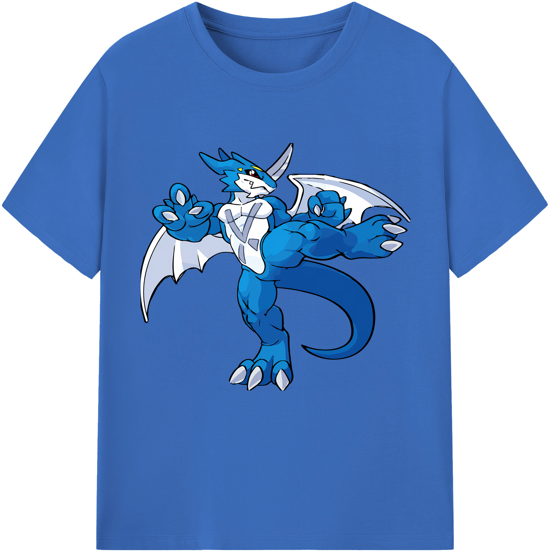 （画像用） Digimon デジタルモンスター/デジモン 綿100％半袖Tシャツ（フロントプリント）