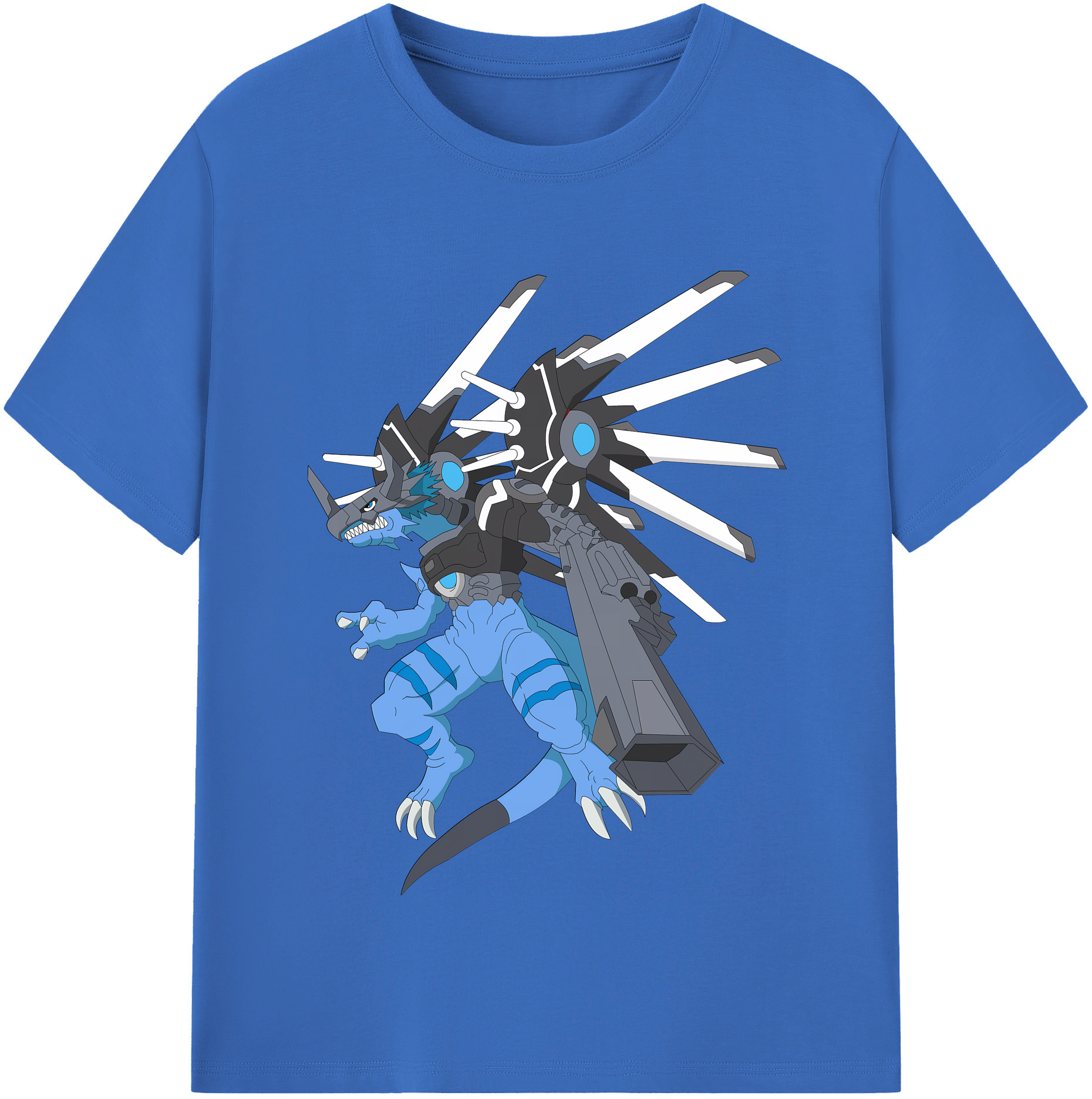 （画像用） Digimon デジタルモンスター/デジモン 綿100％半袖Tシャツ（フロントプリント）