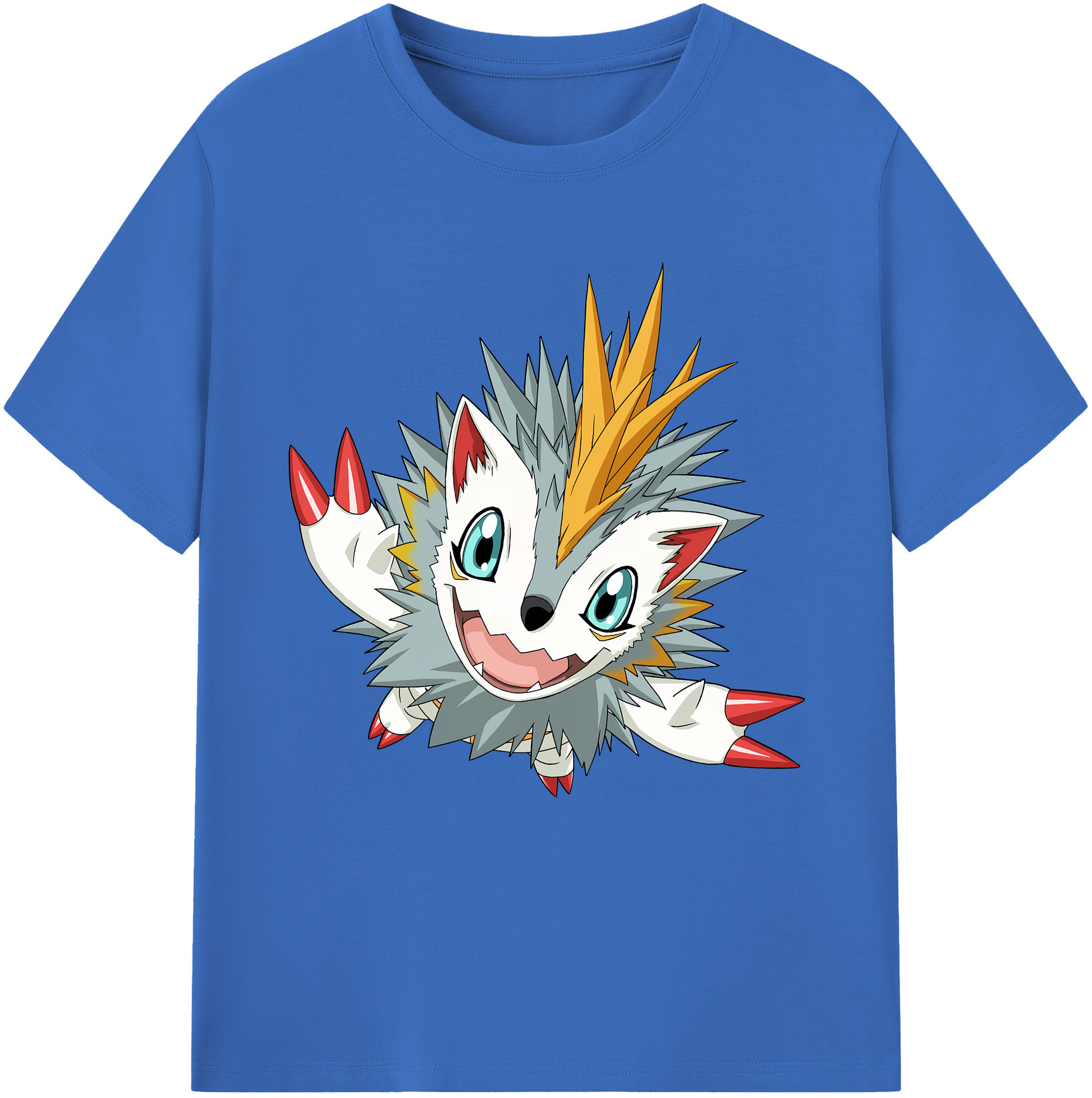 （画像用） Digimon デジタルモンスター/デジモン 綿100％半袖Tシャツ（フロントプリント）