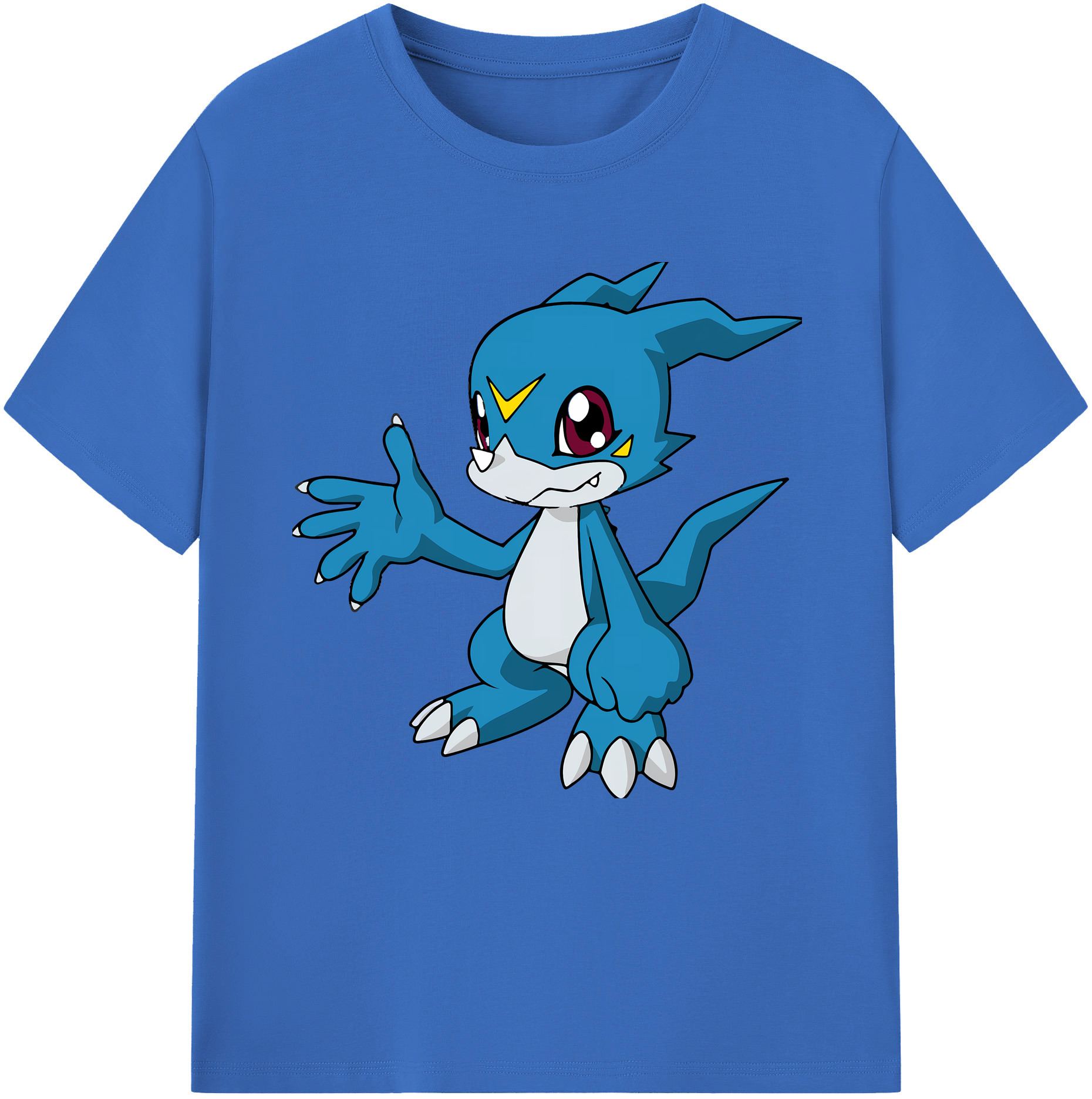 （画像用） Digimon デジタルモンスター/デジモン 綿100％半袖Tシャツ（フロントプリント）