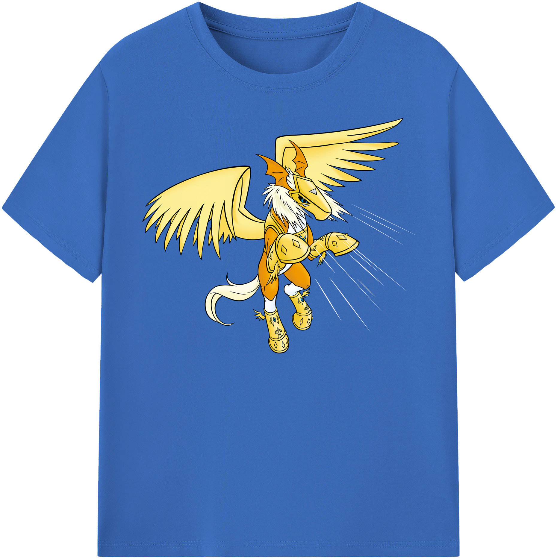 （画像用） Digimon デジタルモンスター/デジモン 綿100％半袖Tシャツ（フロントプリント）
