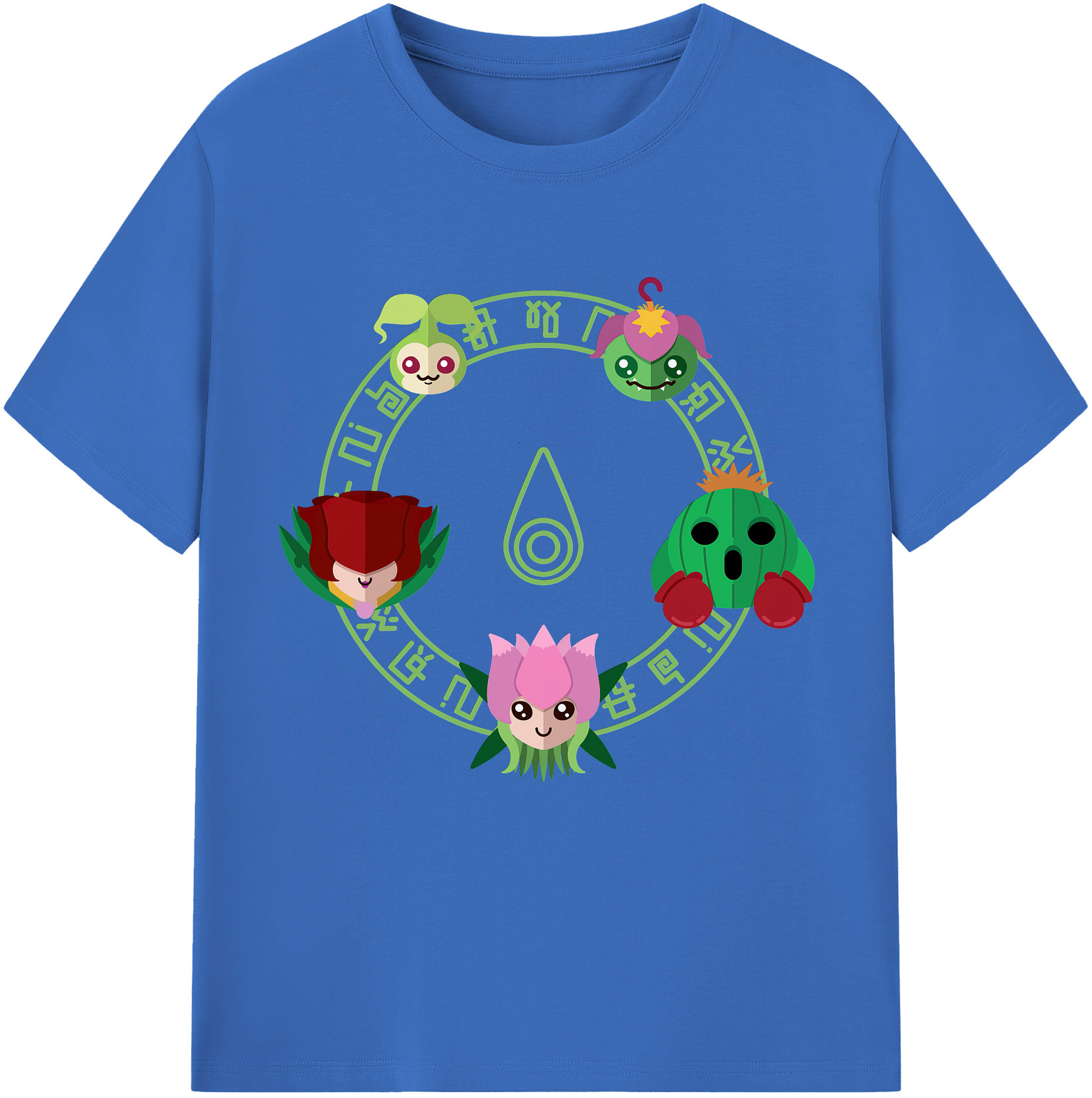 （画像用） Digimon デジタルモンスター/デジモン 綿100％半袖Tシャツ（フロントプリント）