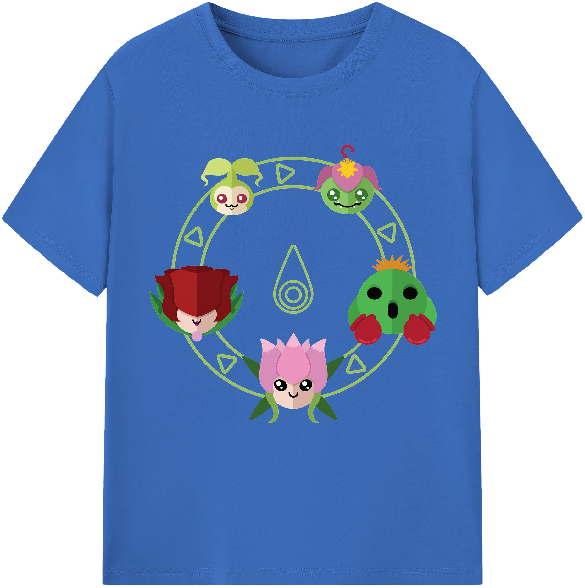 （画像用） Digimon デジタルモンスター/デジモン 綿100％半袖Tシャツ（フロントプリント）