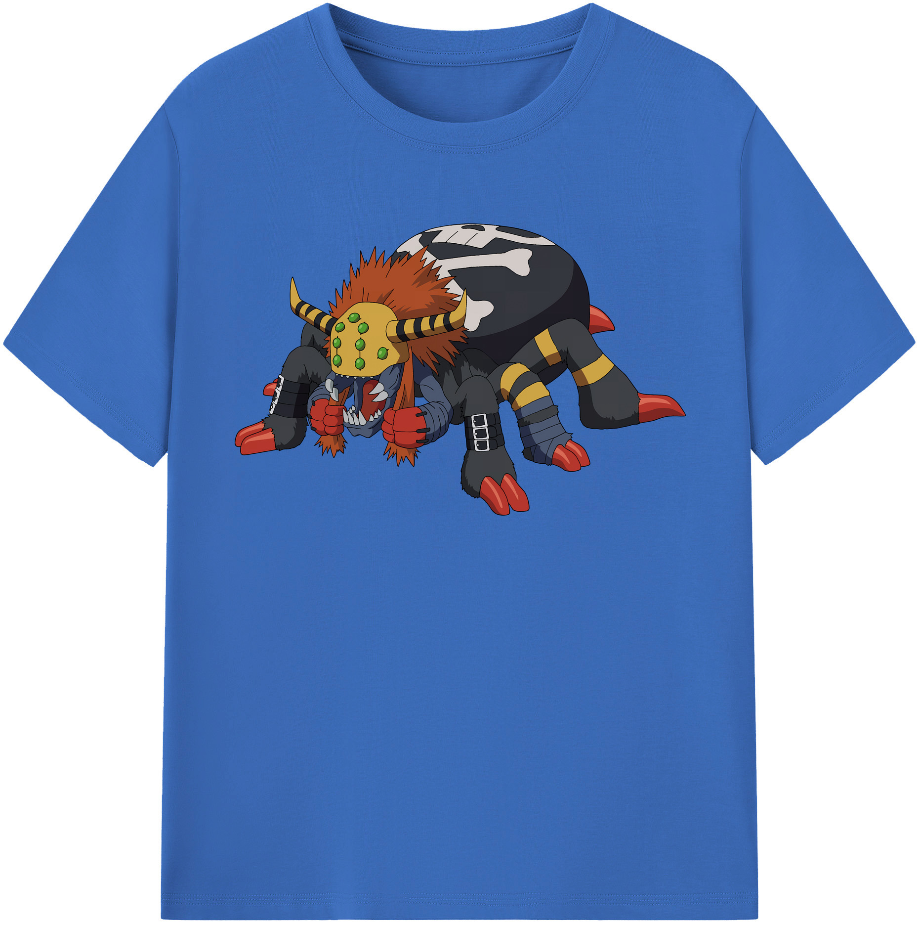 （画像用） Digimon デジタルモンスター/デジモン 綿100％半袖Tシャツ（フロントプリント）