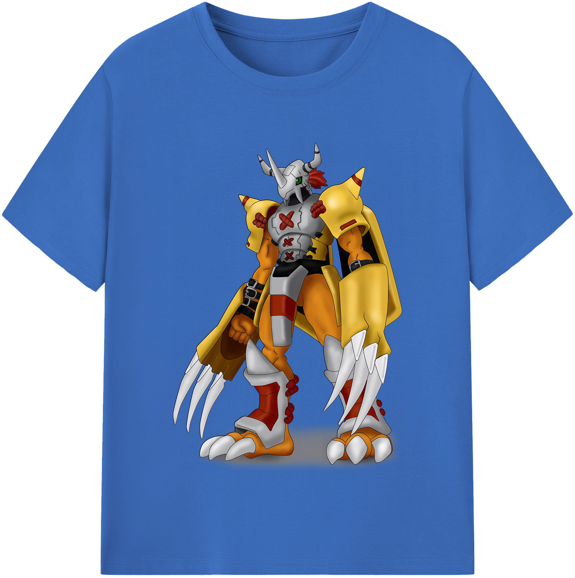 （画像用） Digimon デジタルモンスター/デジモン 綿100％半袖Tシャツ（フロントプリント）