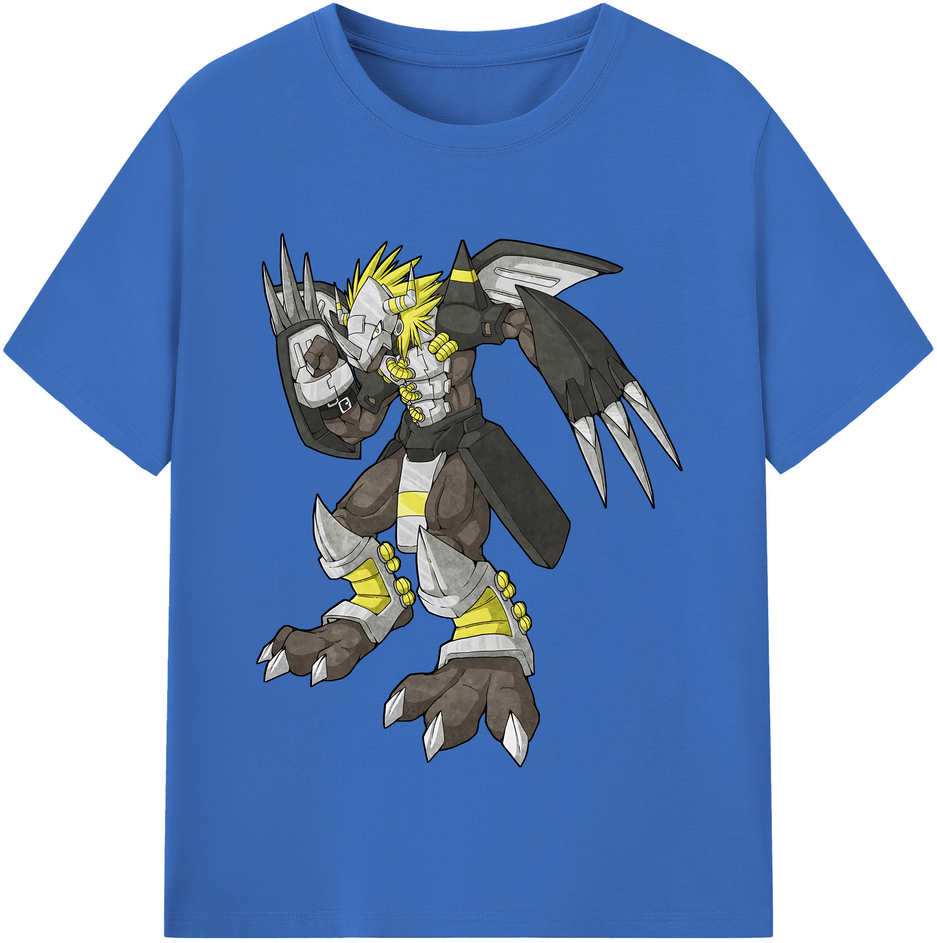 （画像用） Digimon デジタルモンスター/デジモン 綿100％半袖Tシャツ（フロントプリント）