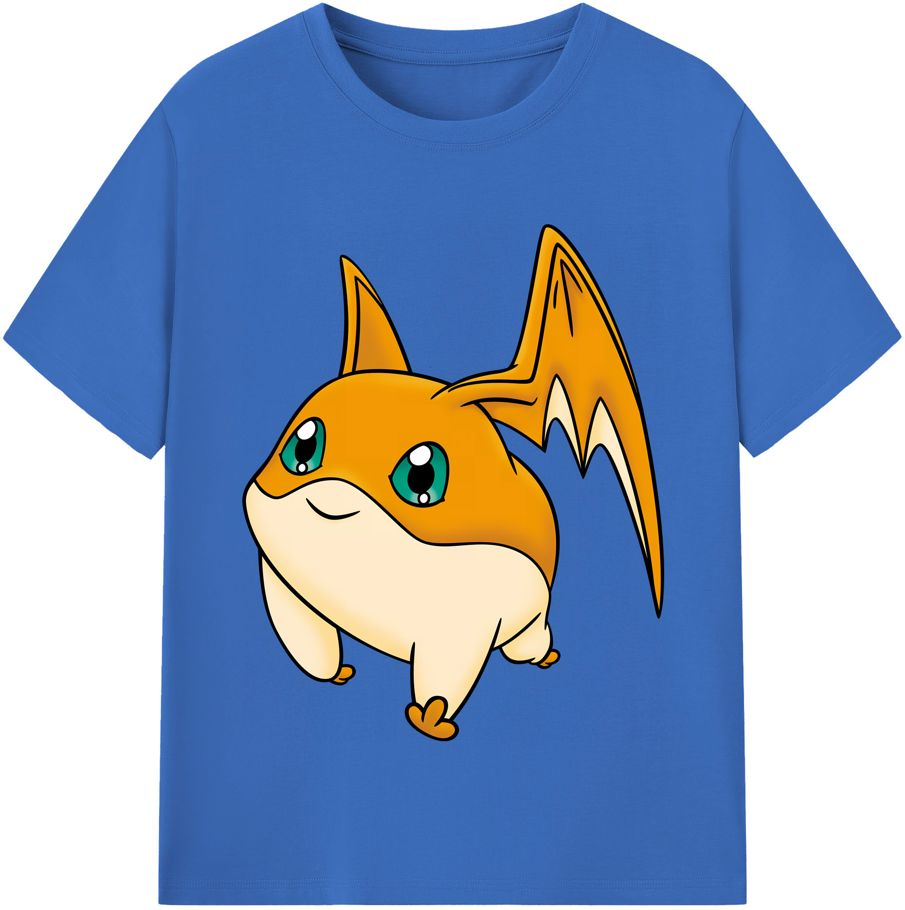 （画像用） Digimon デジタルモンスター/デジモン 綿100％半袖Tシャツ（フロントプリント）