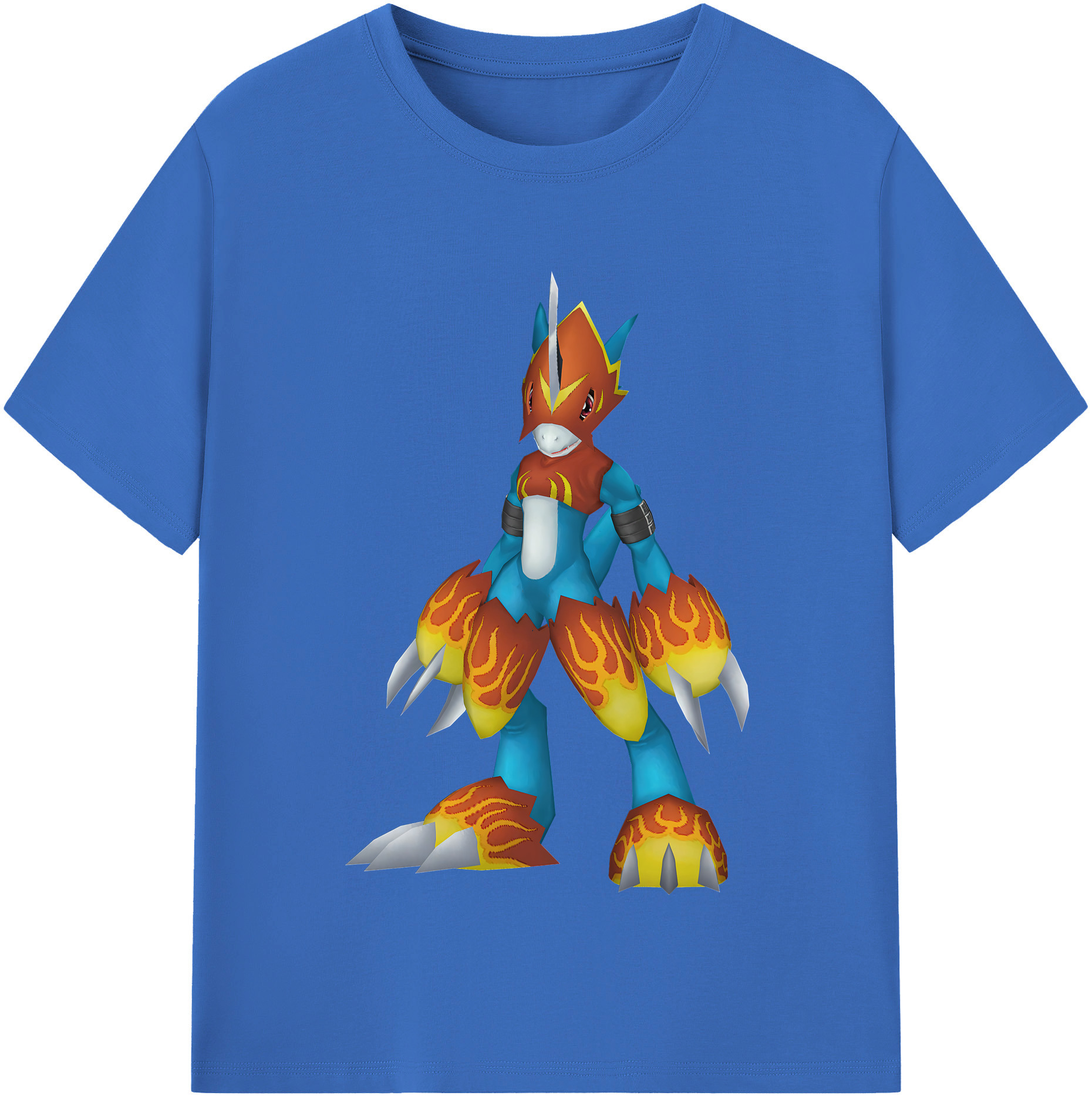 （画像用） Digimon デジタルモンスター/デジモン 綿100％半袖Tシャツ（フロントプリント）