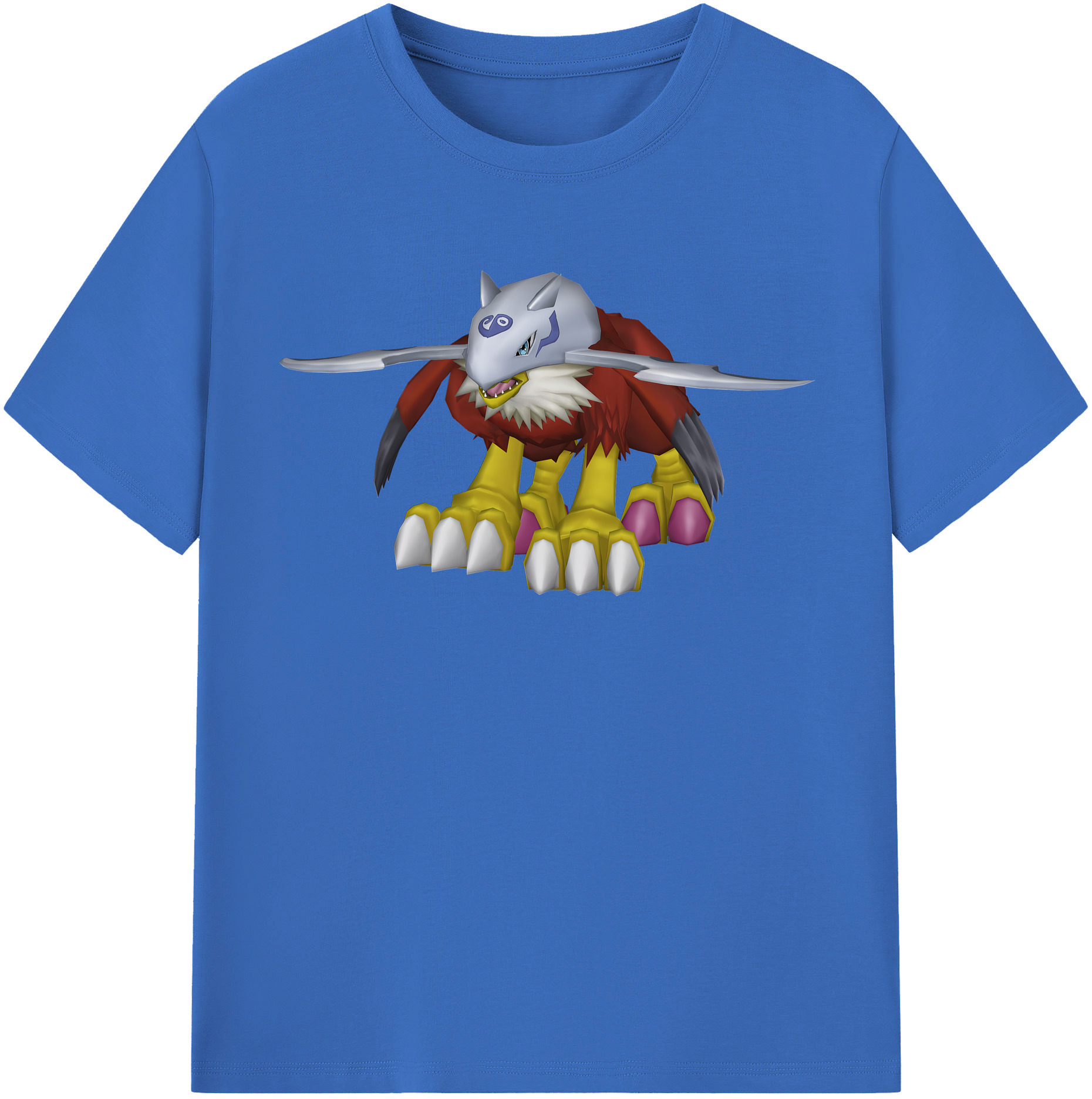 （画像用） Digimon デジタルモンスター/デジモン 綿100％半袖Tシャツ（フロントプリント）