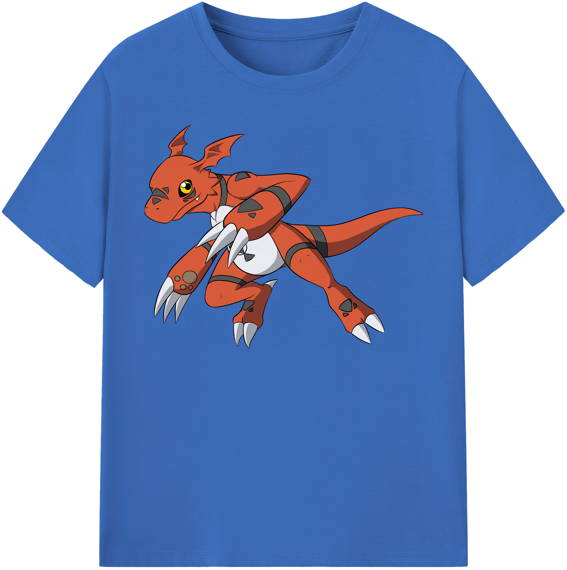 （画像用） Digimon デジタルモンスター/デジモン 綿100％半袖Tシャツ（フロントプリント）