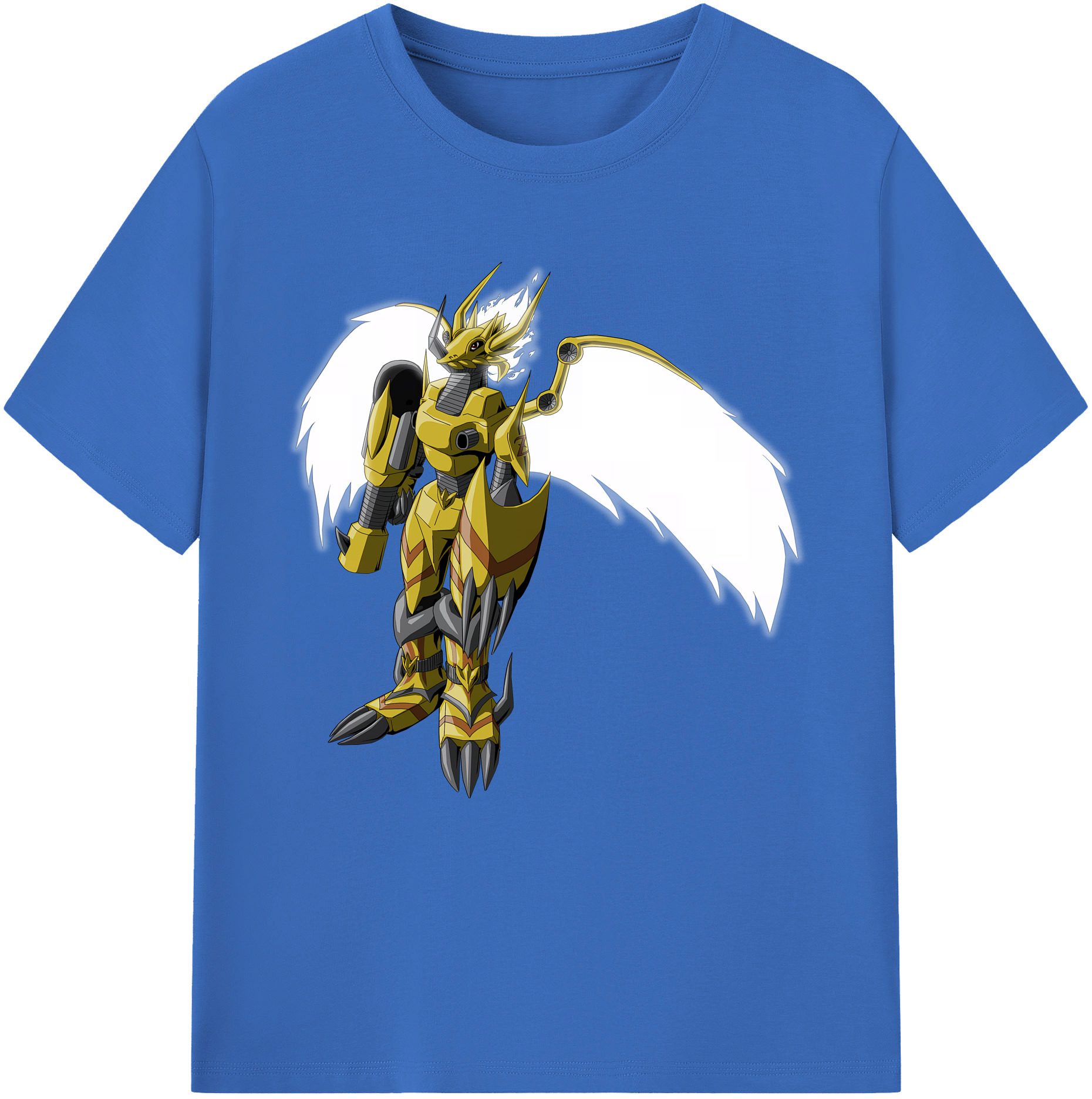 （画像用） Digimon デジタルモンスター/デジモン 綿100％半袖Tシャツ（フロントプリント）
