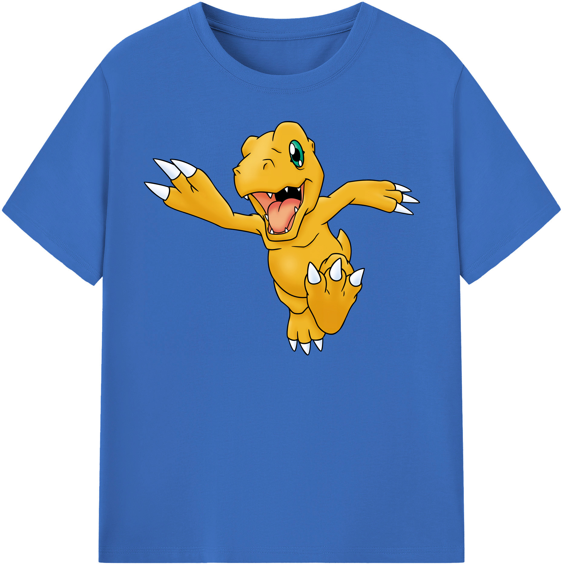 （画像用） Digimon デジタルモンスター/デジモン 綿100％半袖Tシャツ（フロントプリント）