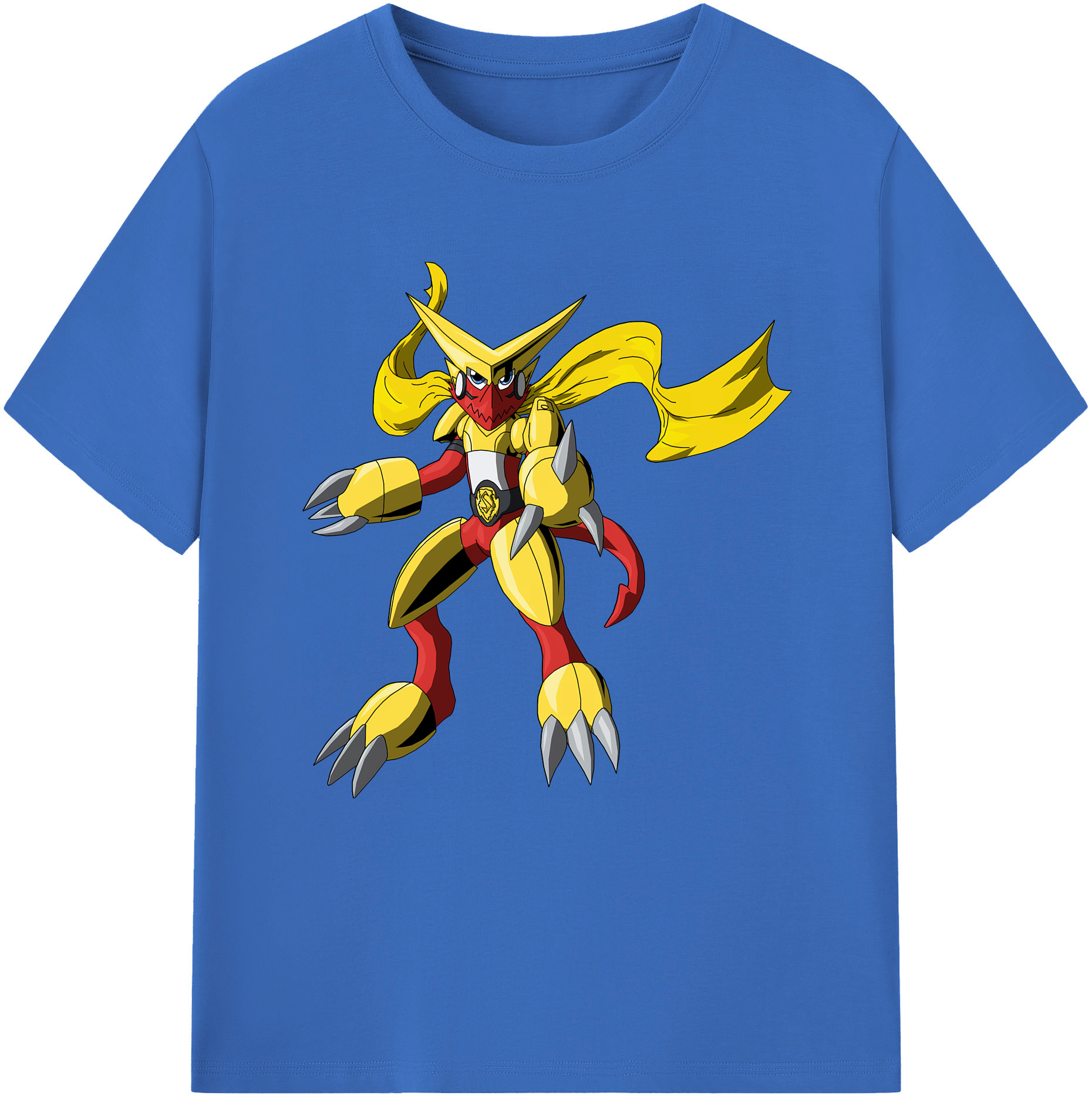 （画像用） Digimon デジタルモンスター/デジモン 綿100％半袖Tシャツ（フロントプリント）