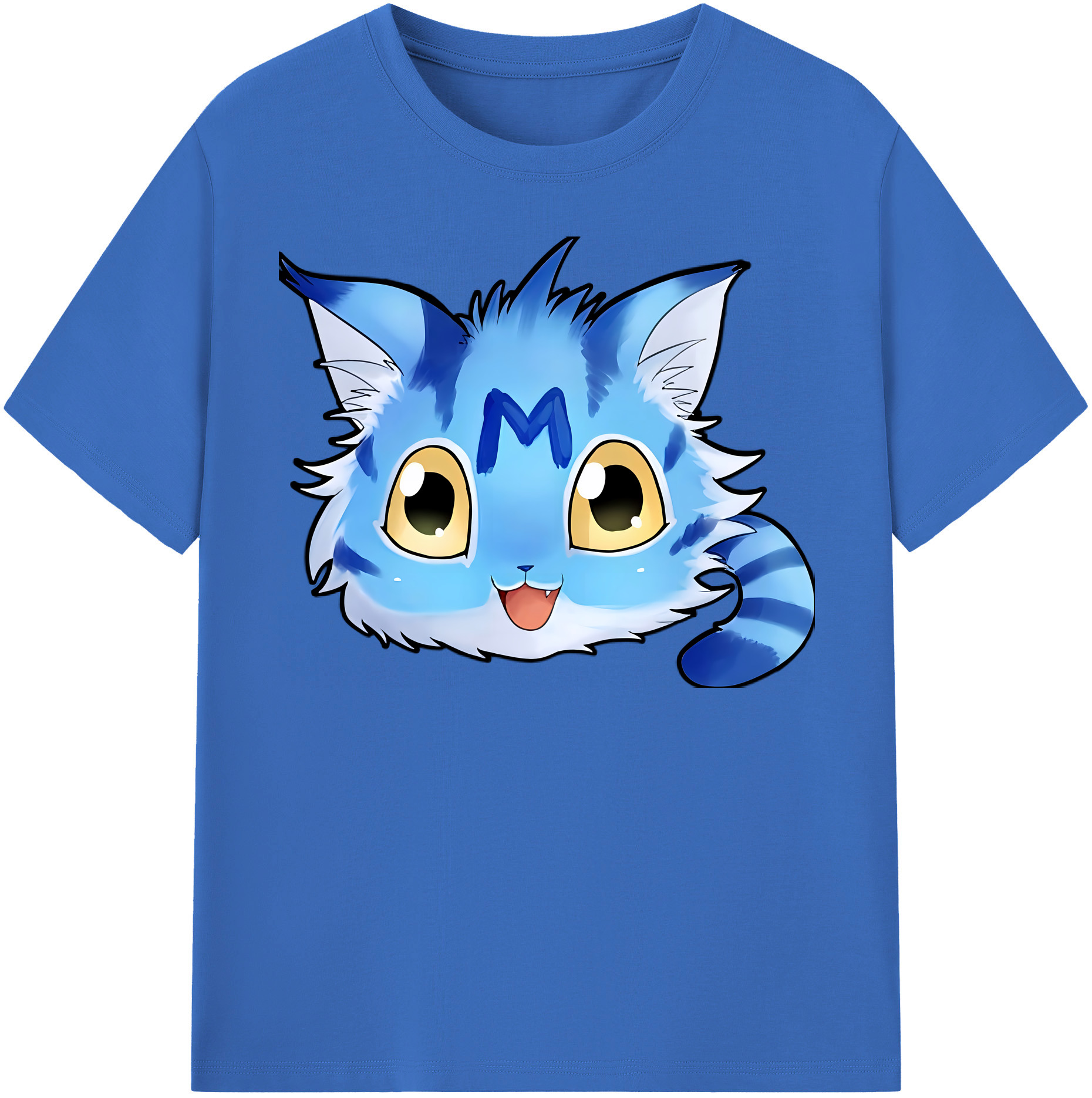 （画像用） Digimon デジタルモンスター/デジモン 綿100％半袖Tシャツ（フロントプリント）