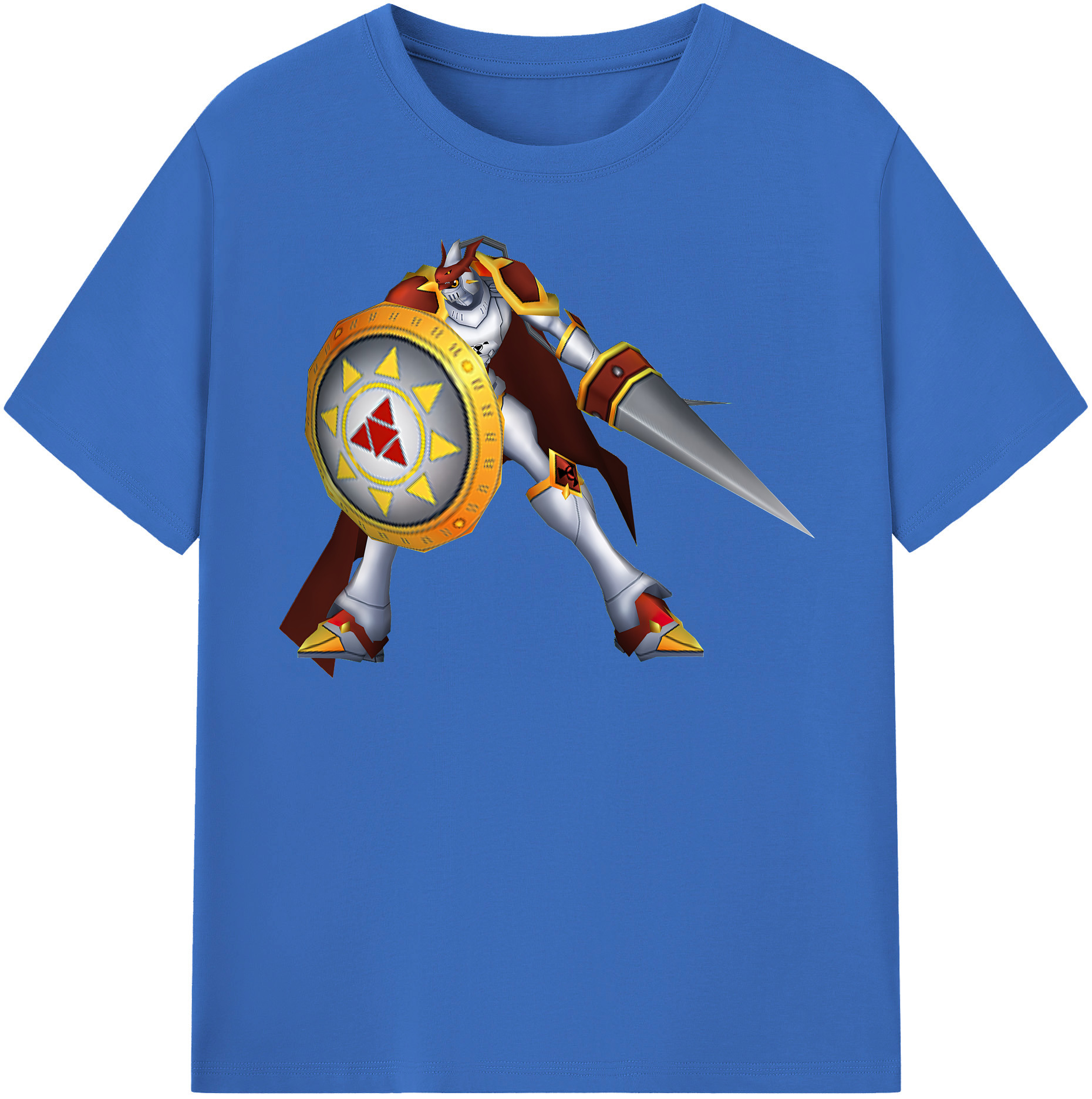 （画像用） Digimon デジタルモンスター/デジモン 綿100％半袖Tシャツ（フロントプリント）
