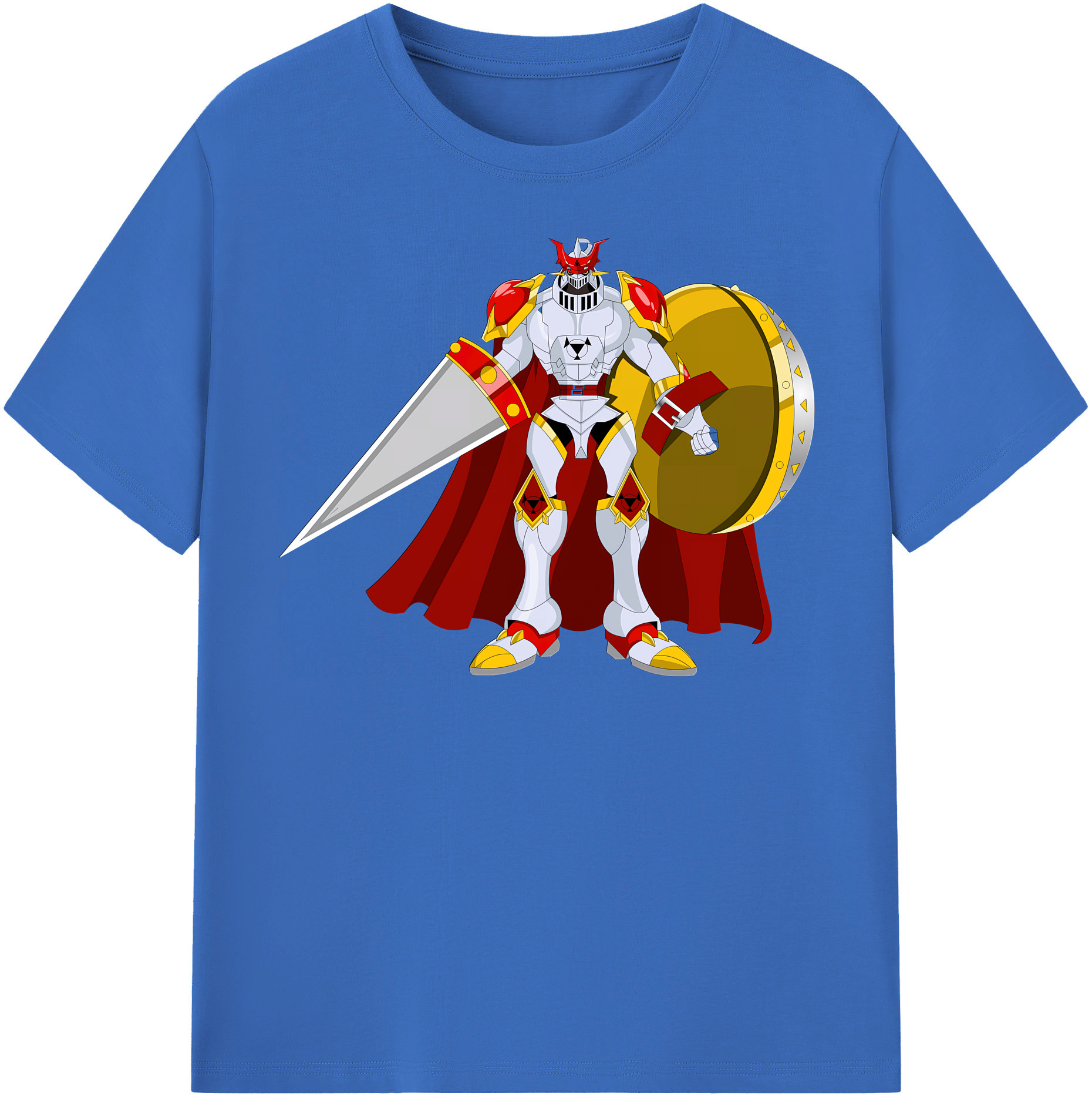 （画像用） Digimon デジタルモンスター/デジモン 綿100％半袖Tシャツ（フロントプリント）