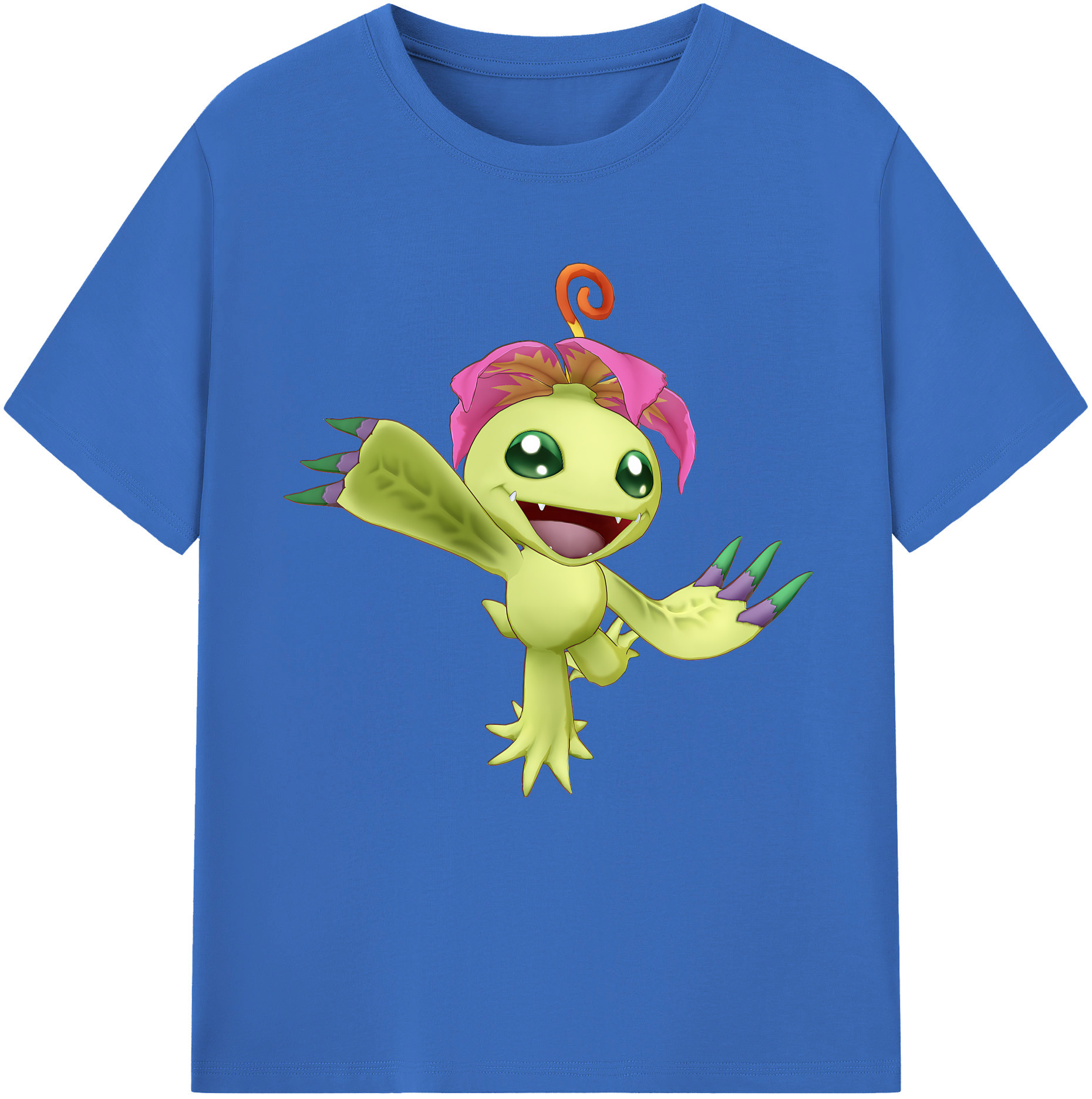 （画像用） Digimon デジタルモンスター/デジモン 綿100％半袖Tシャツ（フロントプリント）