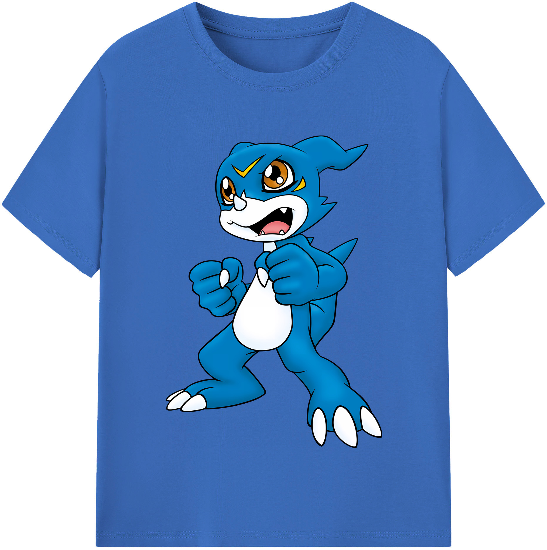 （画像用） Digimon デジタルモンスター/デジモン 綿100％半袖Tシャツ（フロントプリント）