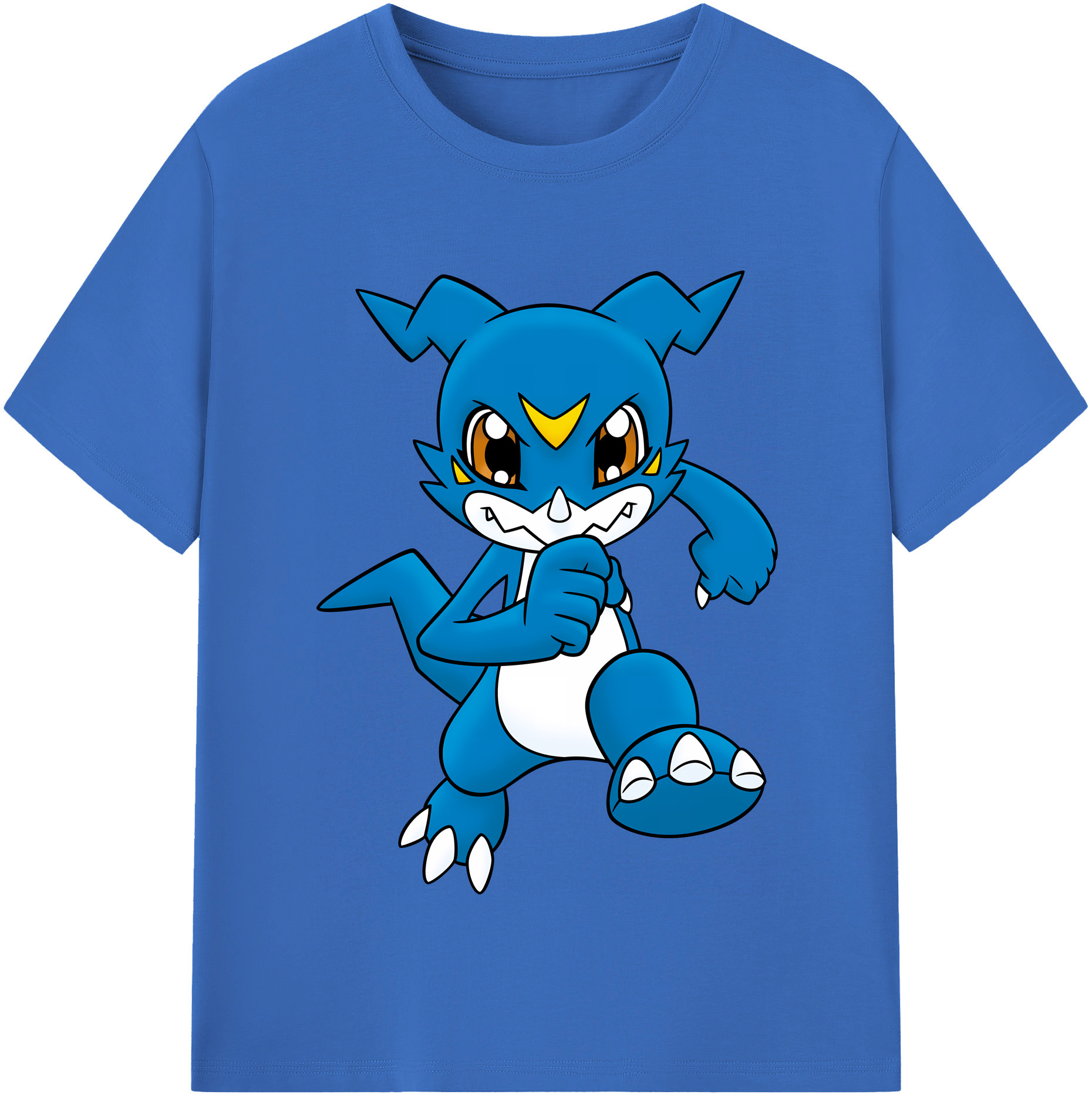 （画像用） Digimon デジタルモンスター/デジモン 綿100％半袖Tシャツ（フロントプリント）