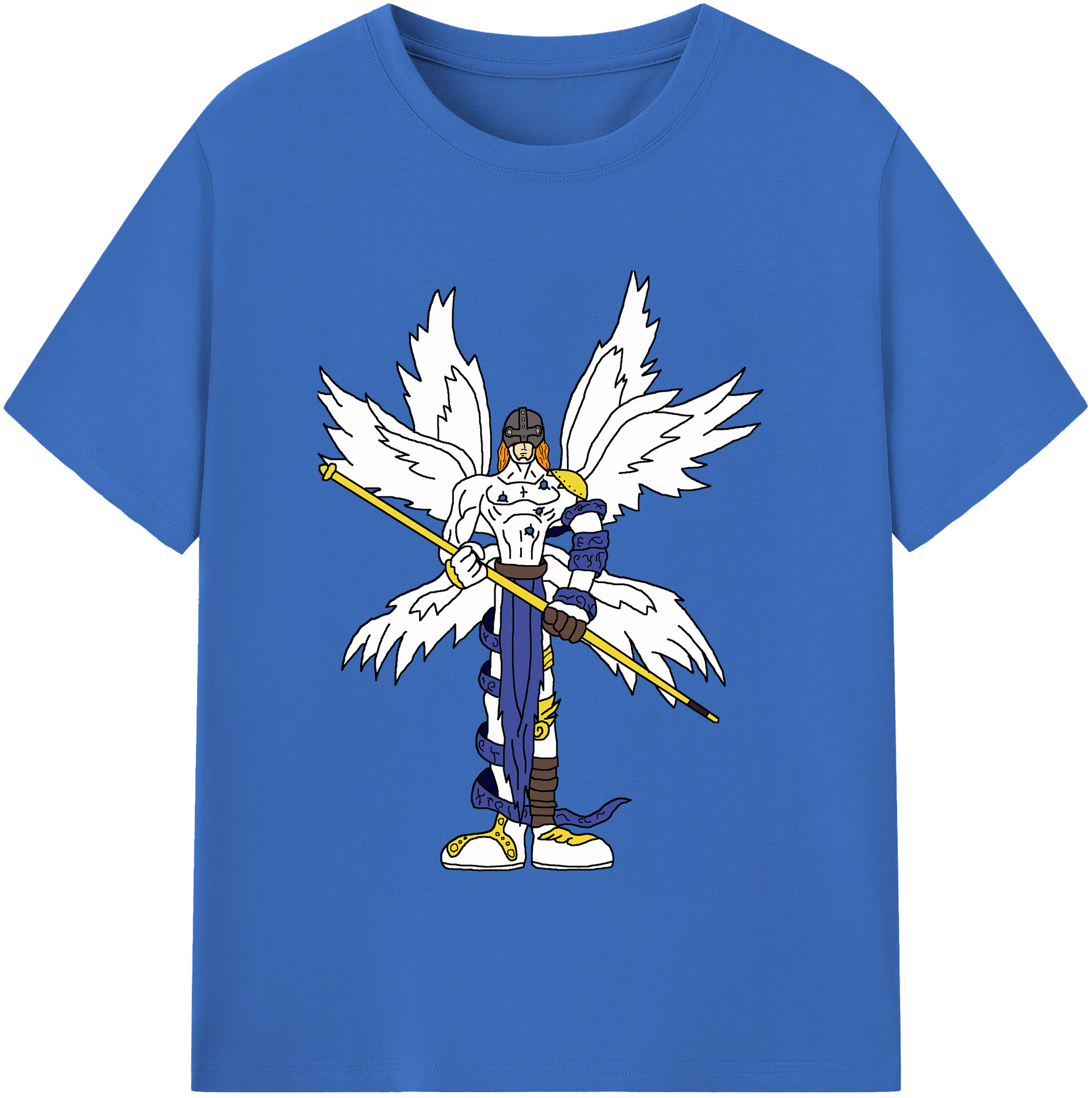 （画像用） Digimon デジタルモンスター/デジモン 綿100％半袖Tシャツ（フロントプリント）