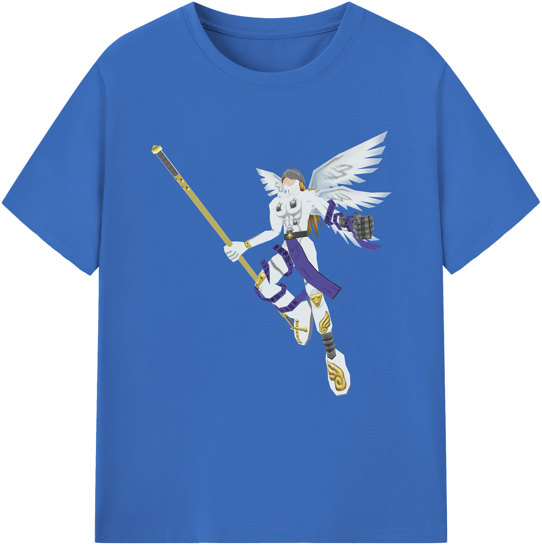 （画像用） Digimon デジタルモンスター/デジモン 綿100％半袖Tシャツ（フロントプリント）