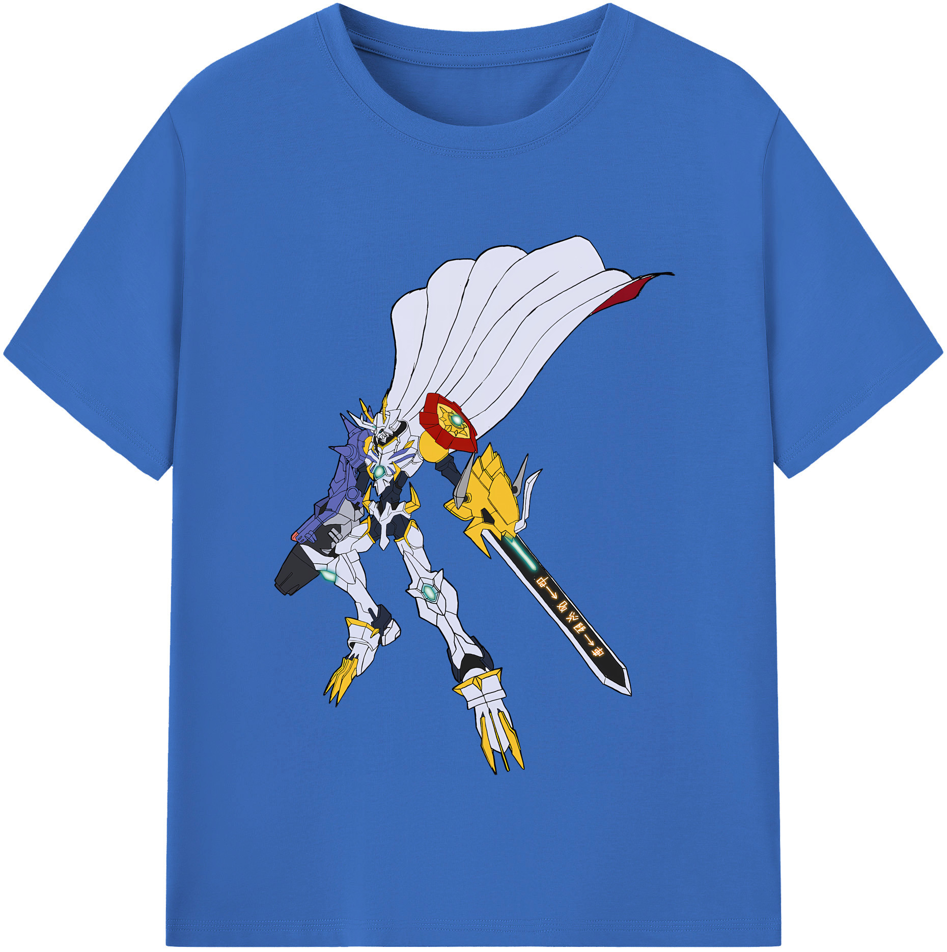 （画像用） Digimon デジタルモンスター/デジモン 綿100％半袖Tシャツ（フロントプリント）