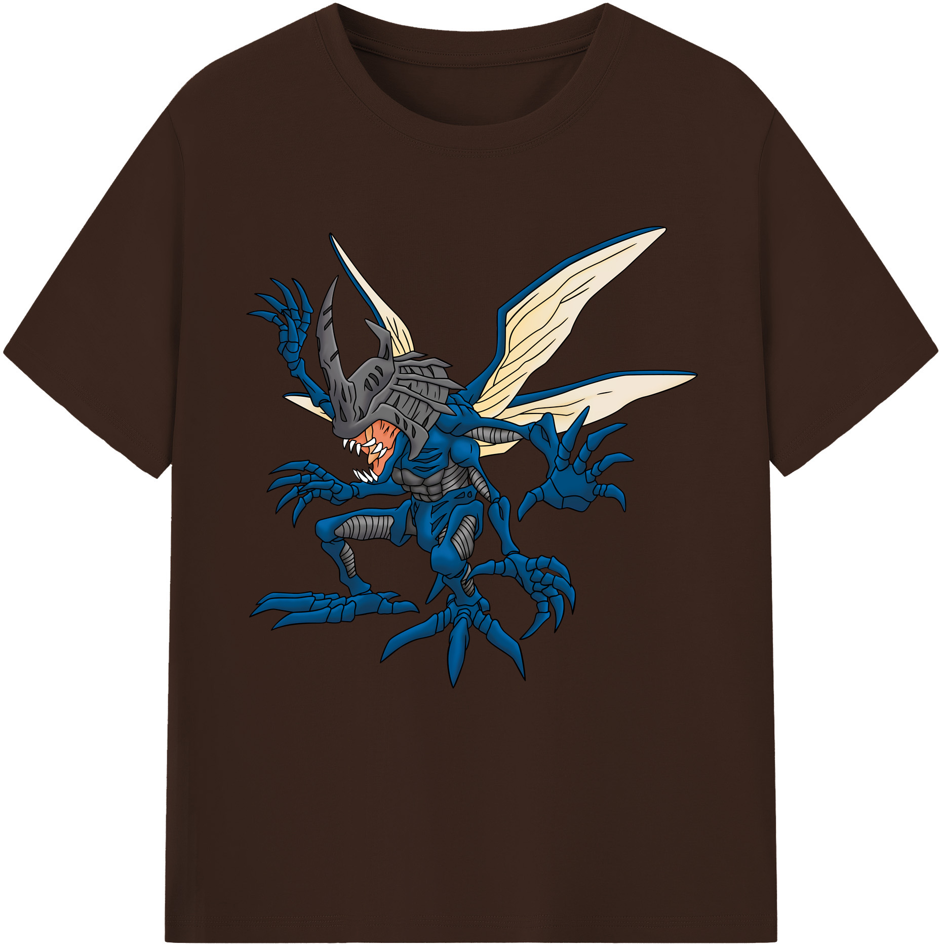 （画像用） Digimon デジタルモンスター/デジモン 綿100％半袖Tシャツ（フロントプリント）