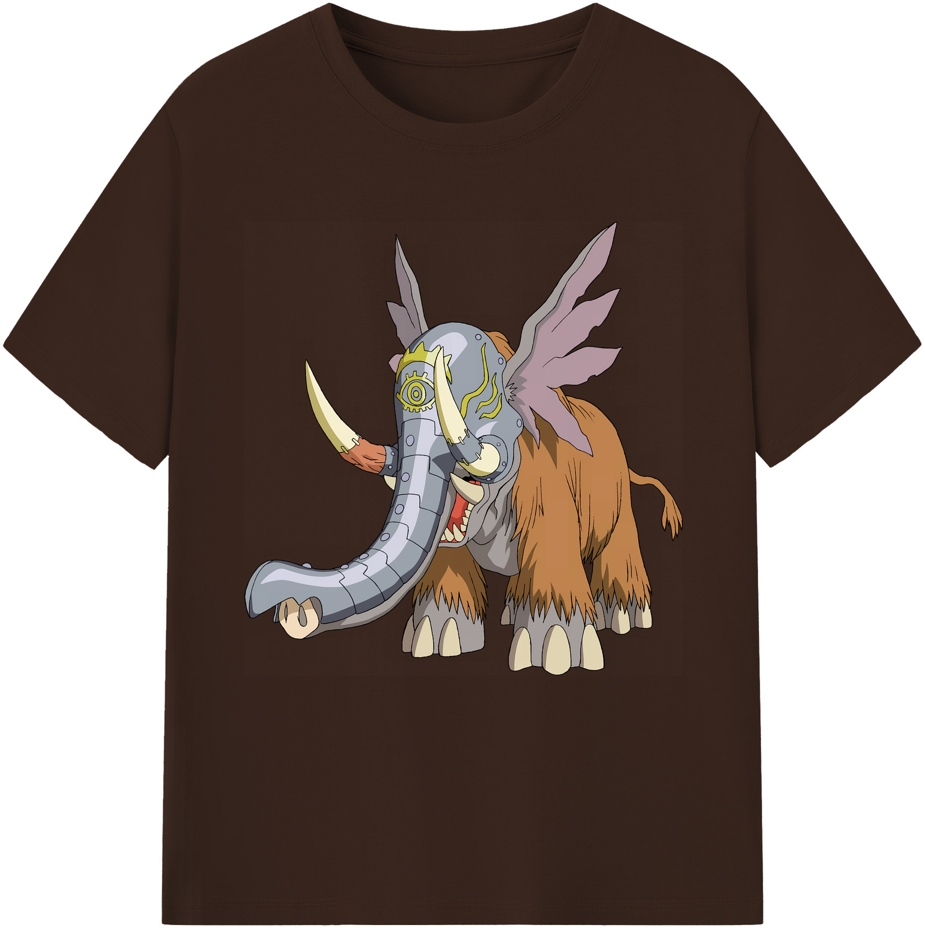 （画像用） Digimon デジタルモンスター/デジモン 綿100％半袖Tシャツ（フロントプリント）